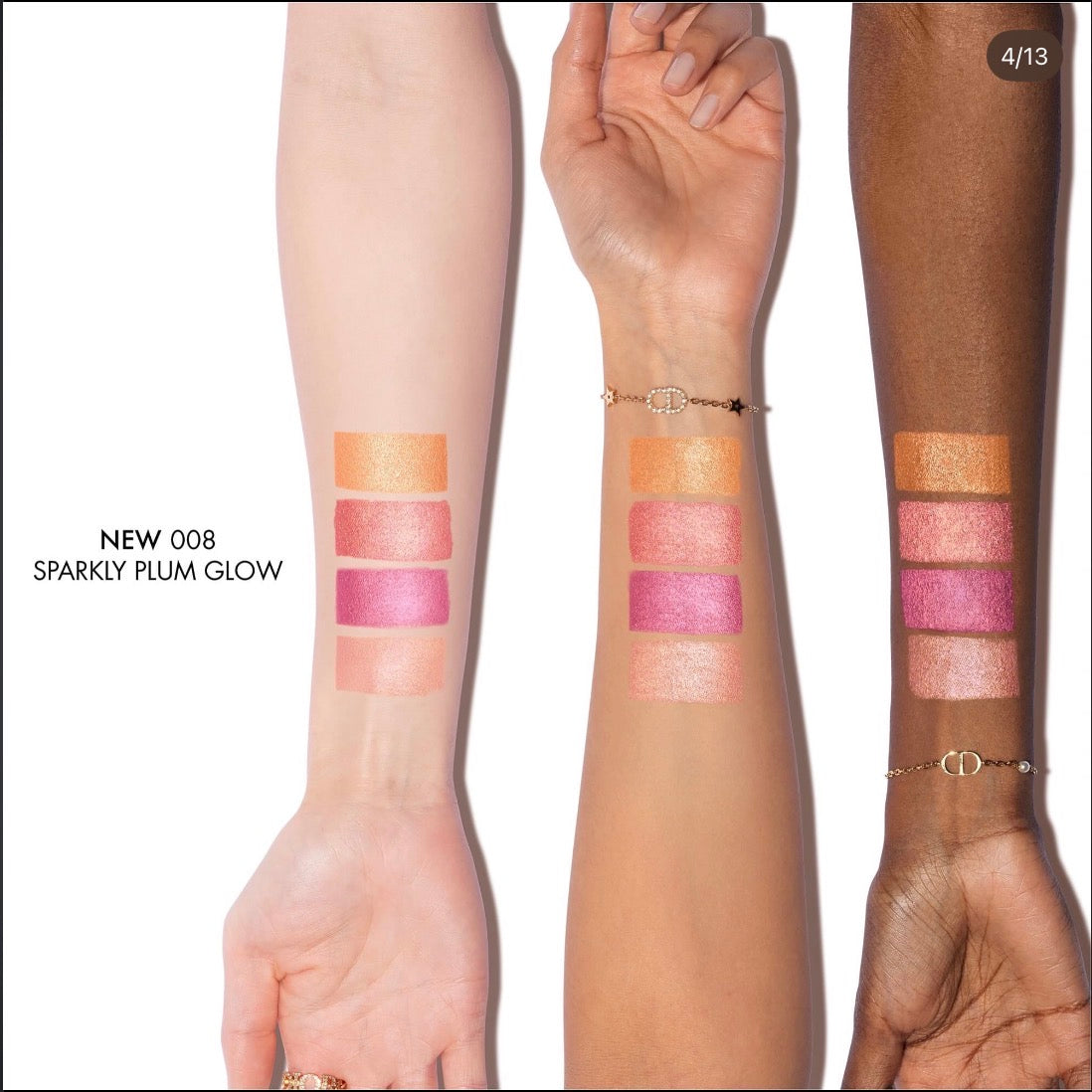 PREVENTA-Face Glow palette DIOR 008 SPARKLY PLUMP GLOW
