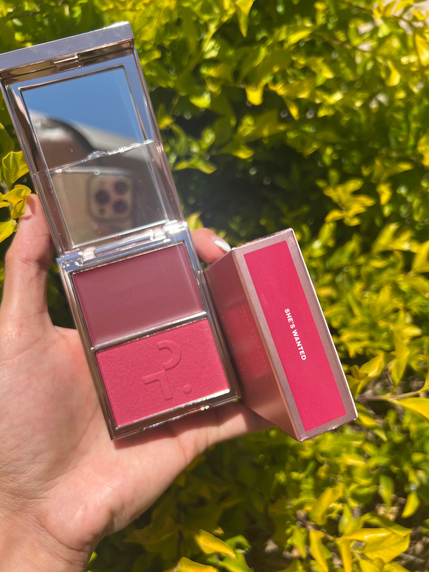 Double Take Crème & Powder Blush Patrick Ta SHE’S WANTED