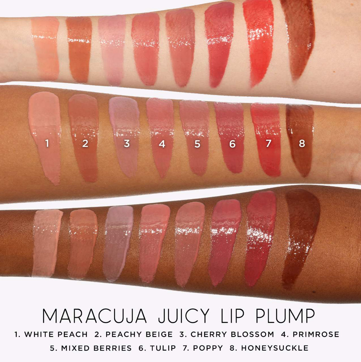 TARTE Maracuja Juicy Lip Plump Gloss- tono- HONEYSUCKLE