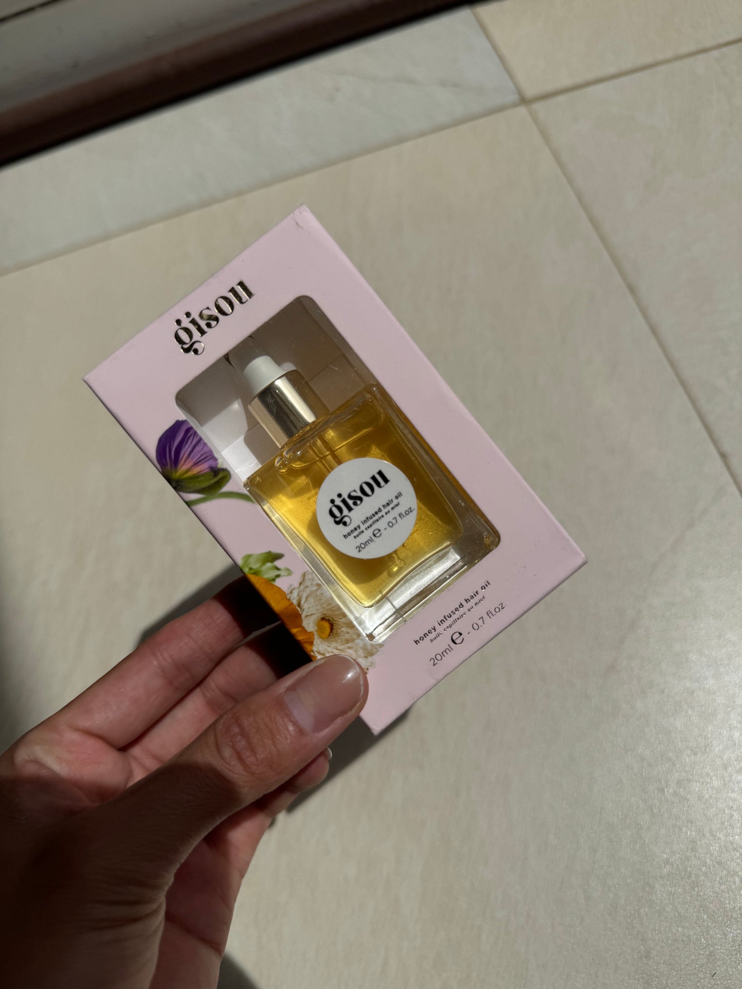 Gisou Mini Honey Infused Hair Oil 20ml