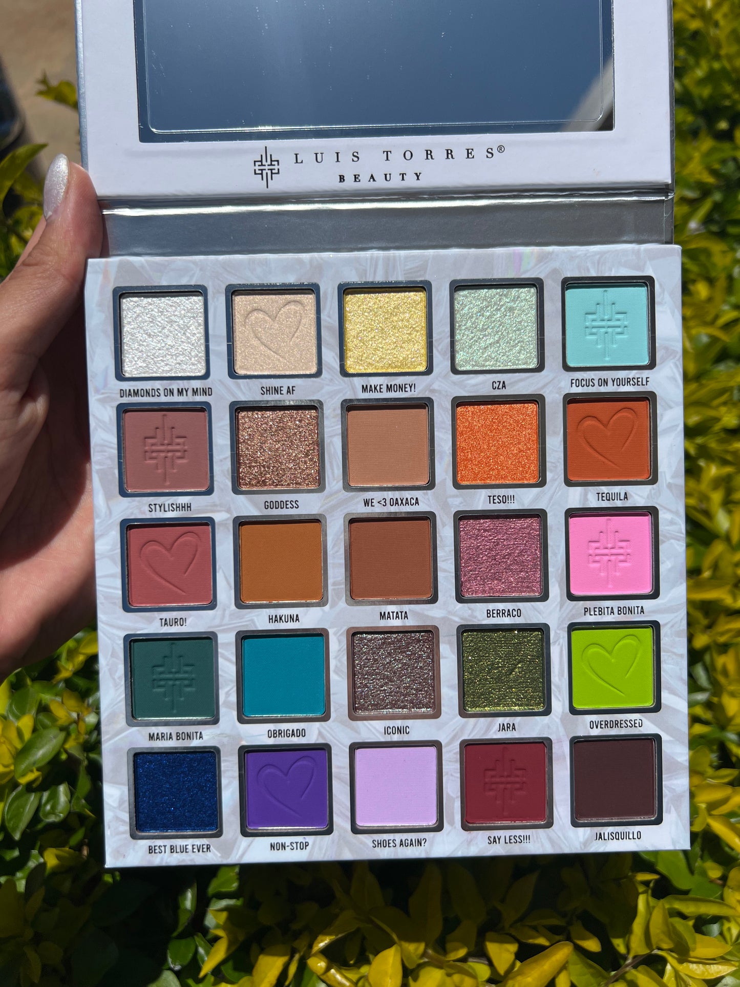 Overdressed Shadow Palette LUIS TORRES X Beauty Creations