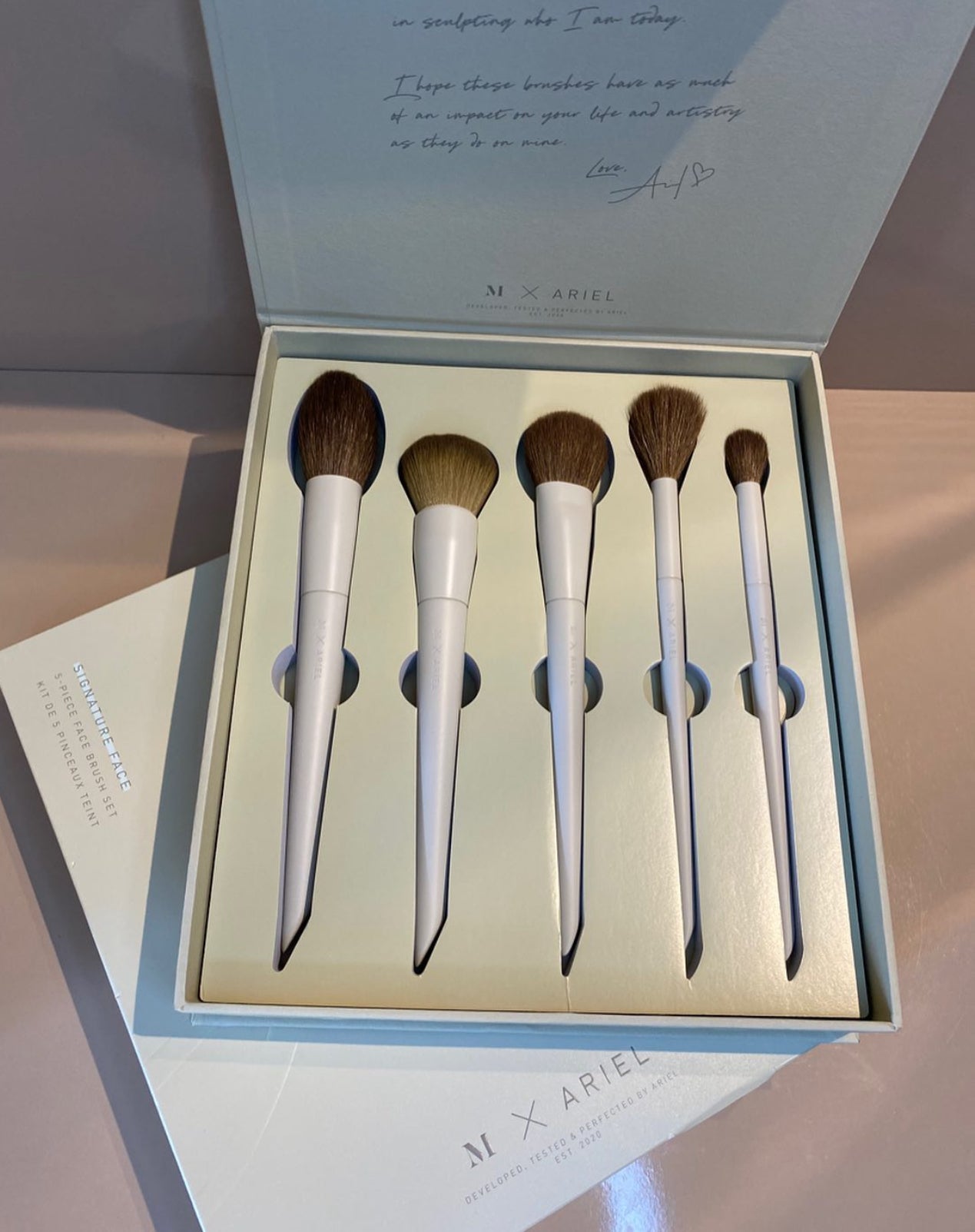Morphe X Ariel Signature Face 5-Piece Face Brush Set