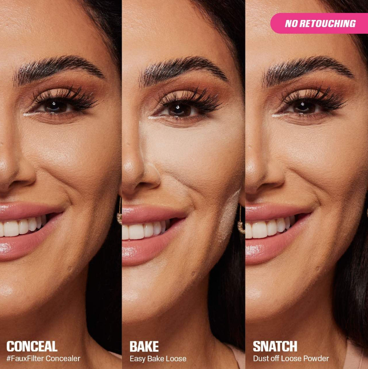 HUDA BEAUTY
#FauxFilter Matte Buildable Coverage Waterproof Concealer Tono- 2.1N Meringue