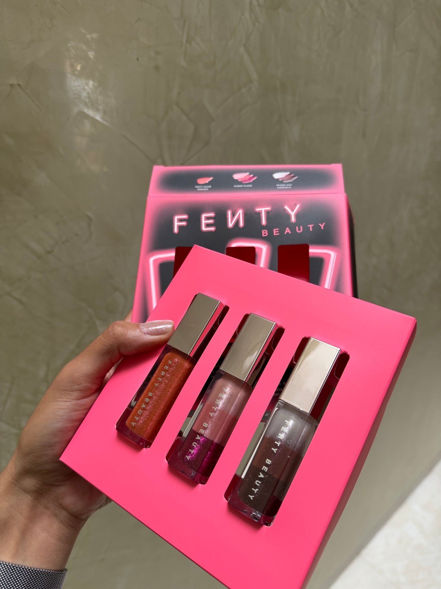Fenty Beauty by Rihanna Glossy Posse VIII 3-Piece Lip Luminizer Set
