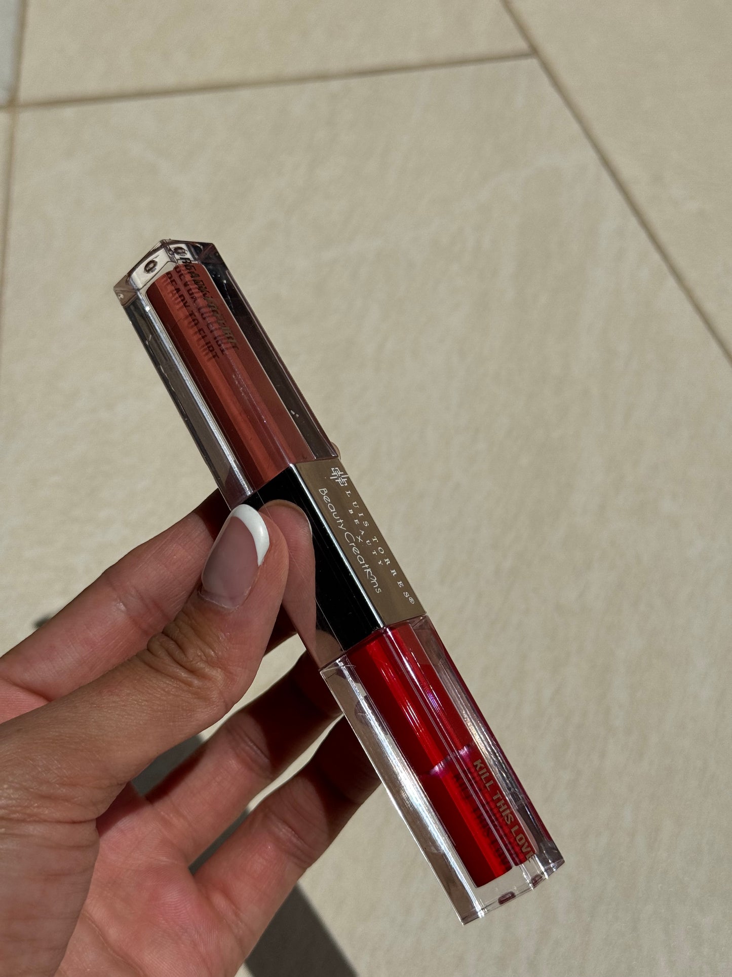 Labial Doble Liquido Matte Larga Duración LUIS TORRES X Beauty Creations