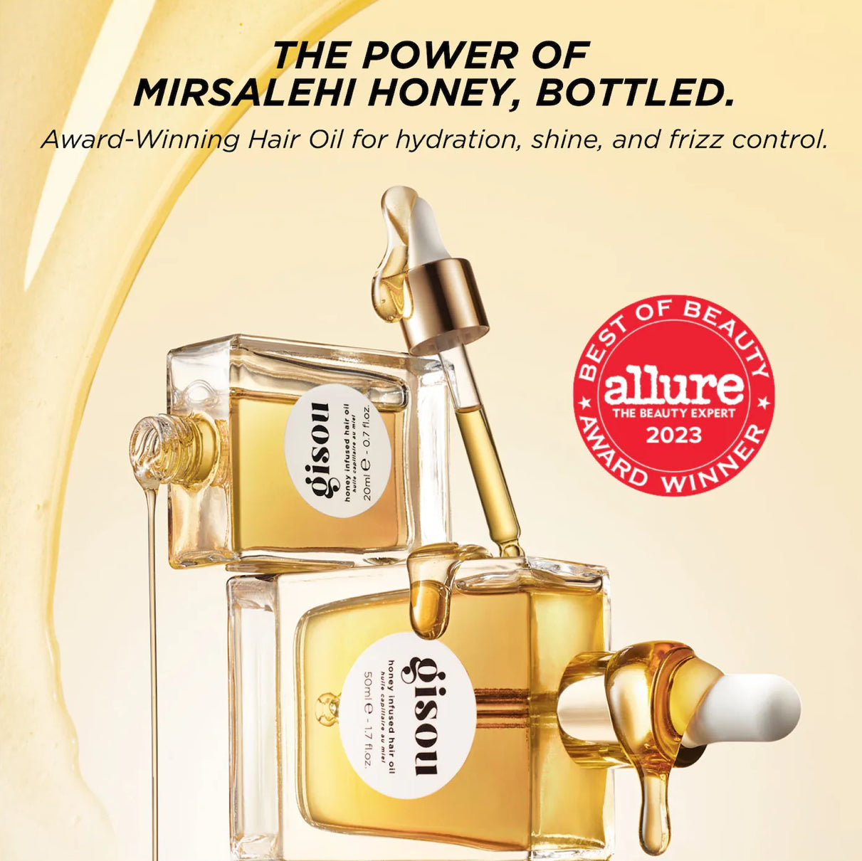 Gisou Honey Infused Hair Oil 50ml