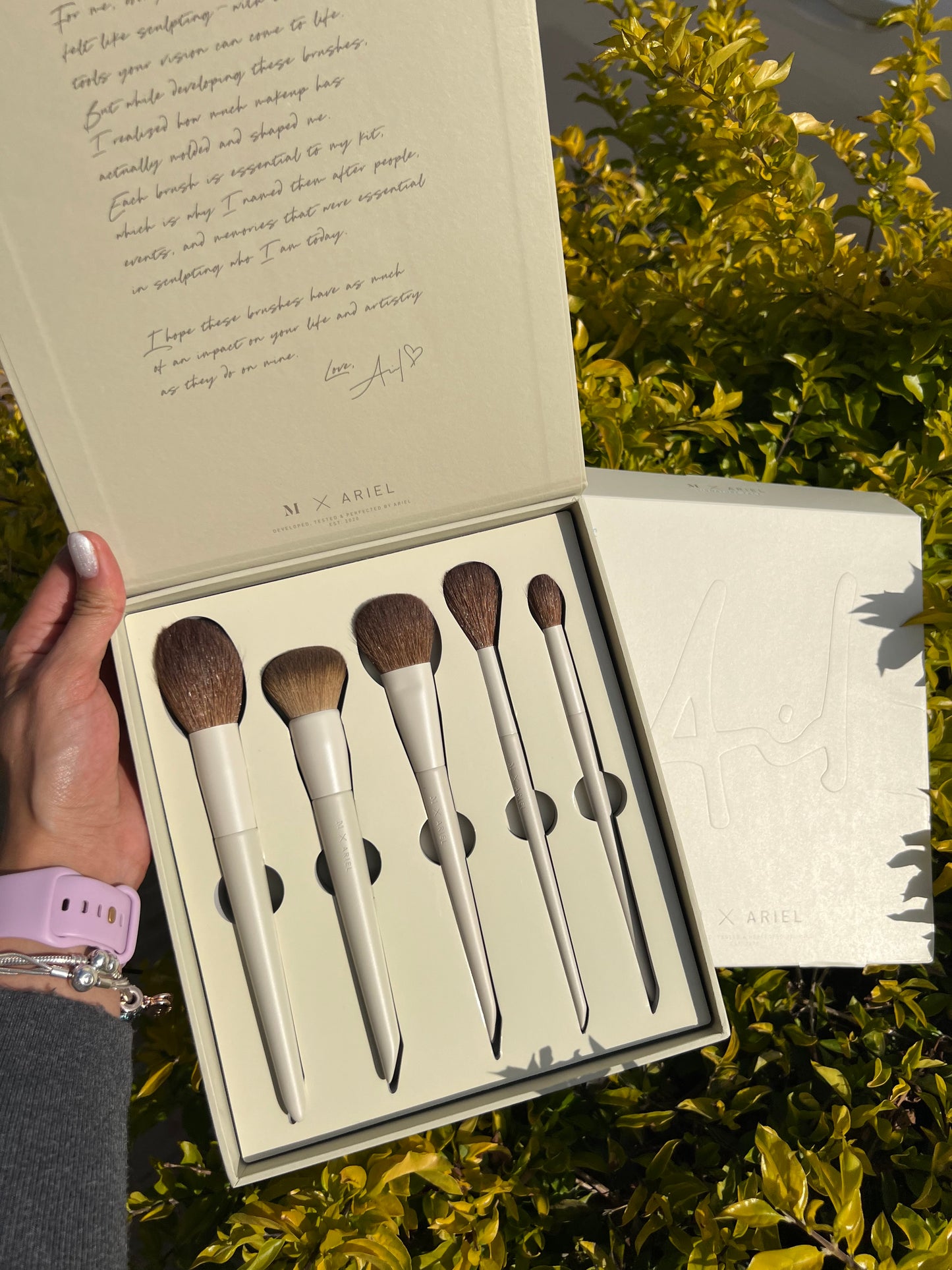 Morphe X Ariel Signature Face 5-Piece Face Brush Set