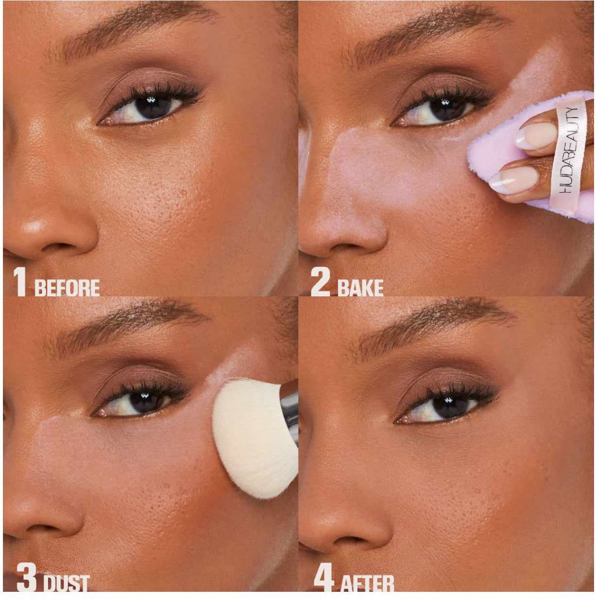 HUDA BEAUTY Easy Bake Blurring Loose Baking & Setting Powder UBE BIRTHDAY CAKE