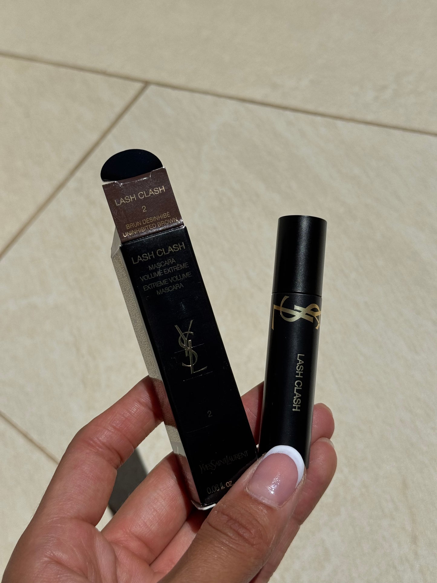 Mini mascara de pestañas YSL Cafe