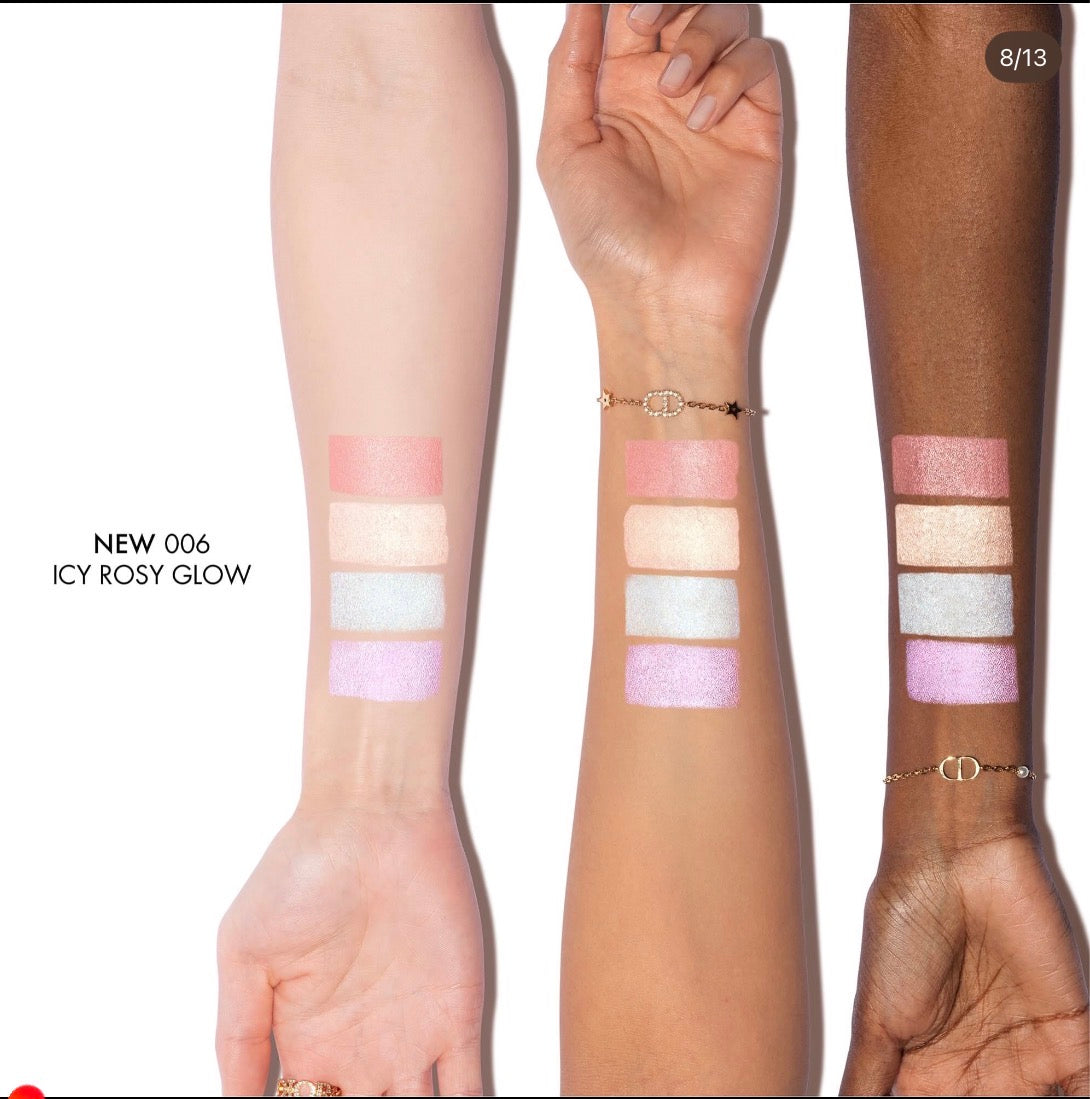 PREVENTA-Face Glow palette DIOR 006 Icy Rosy Glow