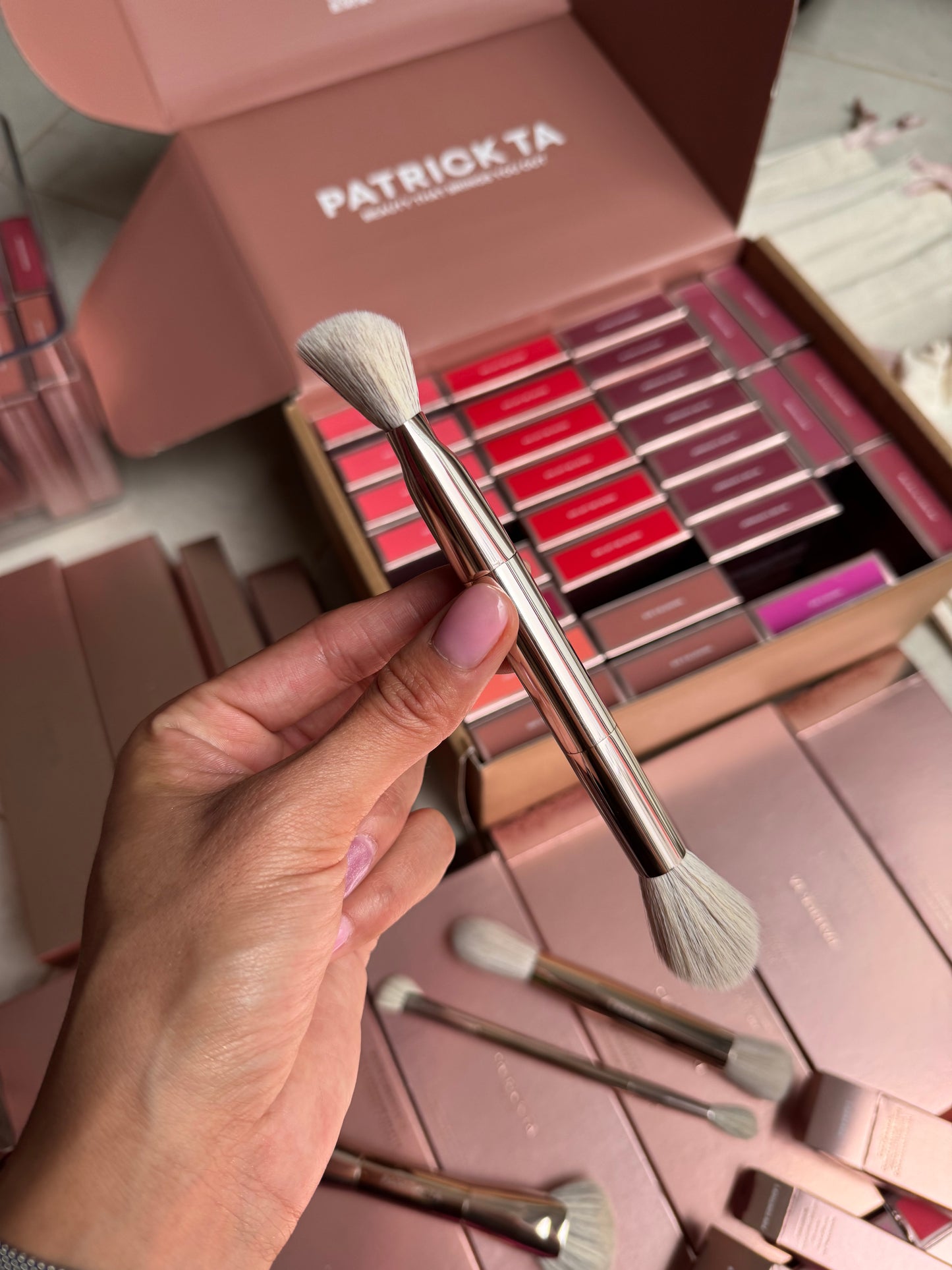 Dual Ended Precisión Brush Blush Patrick Ta