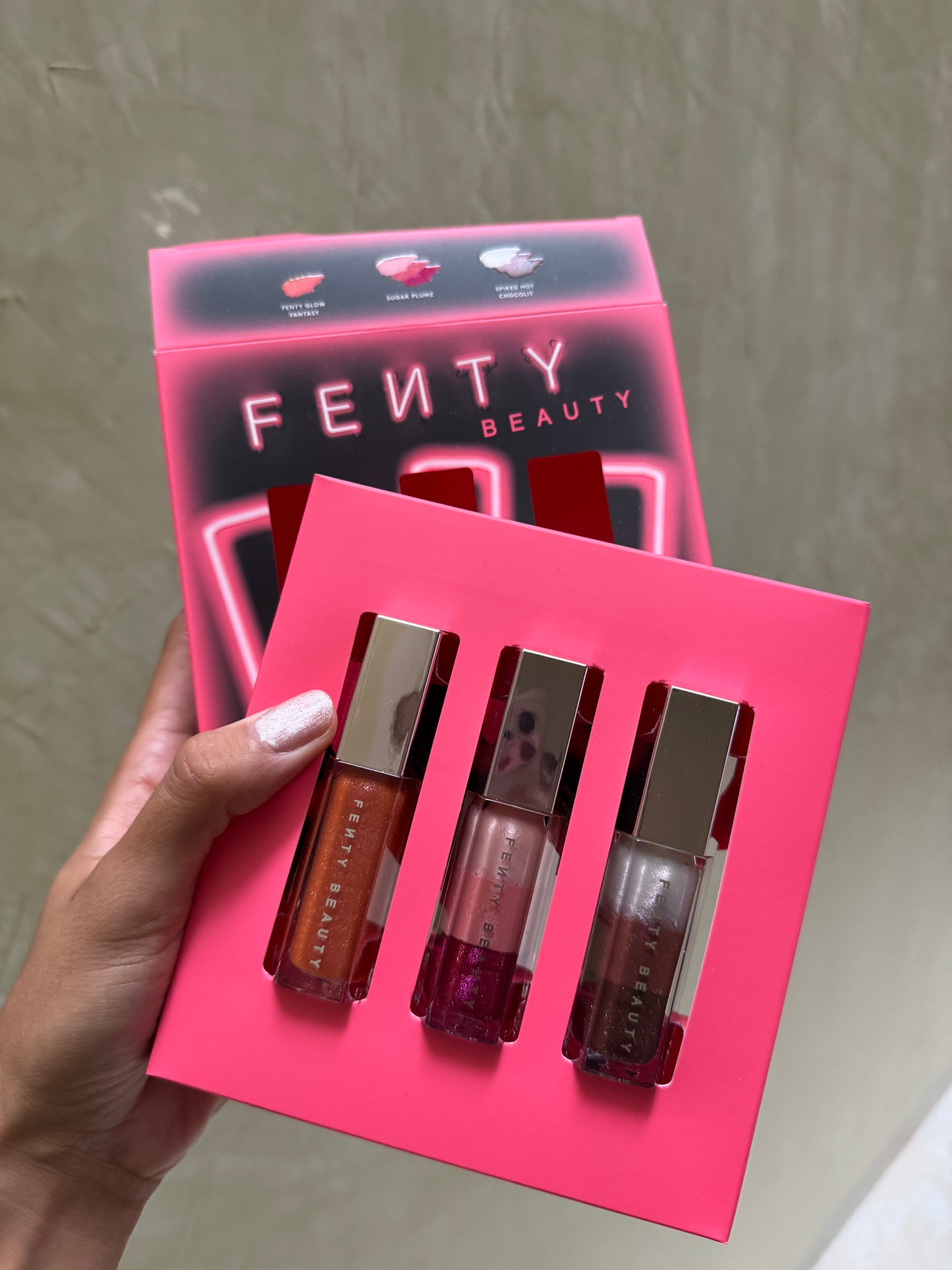 Fenty Beauty by Rihanna Glossy Posse VIII 3-Piece Lip Luminizer Set