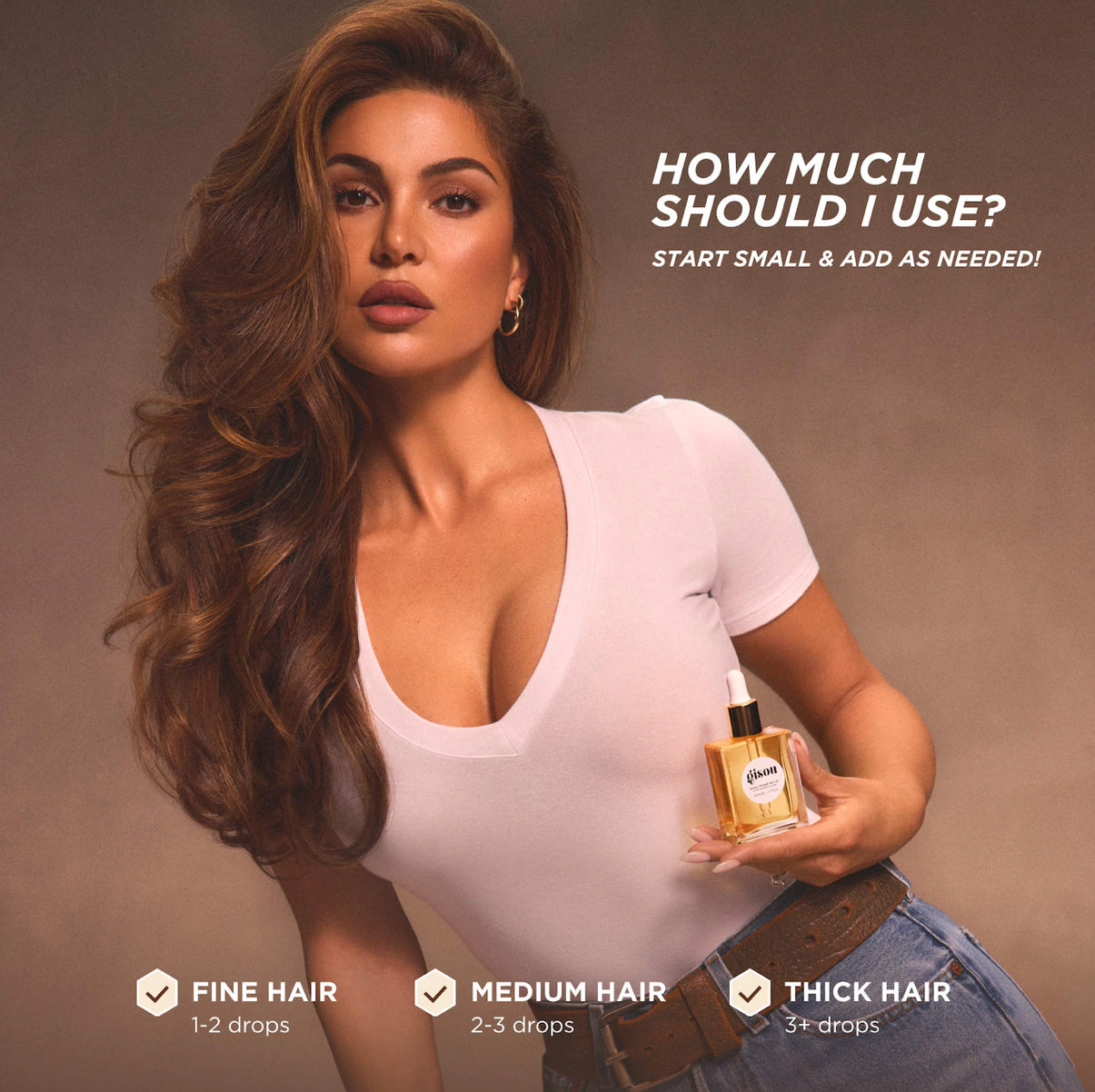 Gisou Mini Honey Infused Hair Oil 20ml