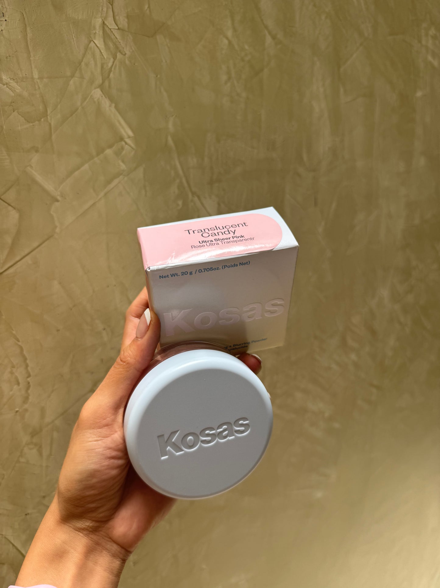 Kosas Cloud Set Loose Translucent Talc-Free Setting + Blurring Powder- CANDY