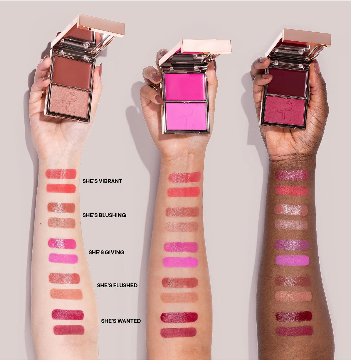 Double Take Crème & Powder Blush Patrick Ta SHE’S FLUSHED
