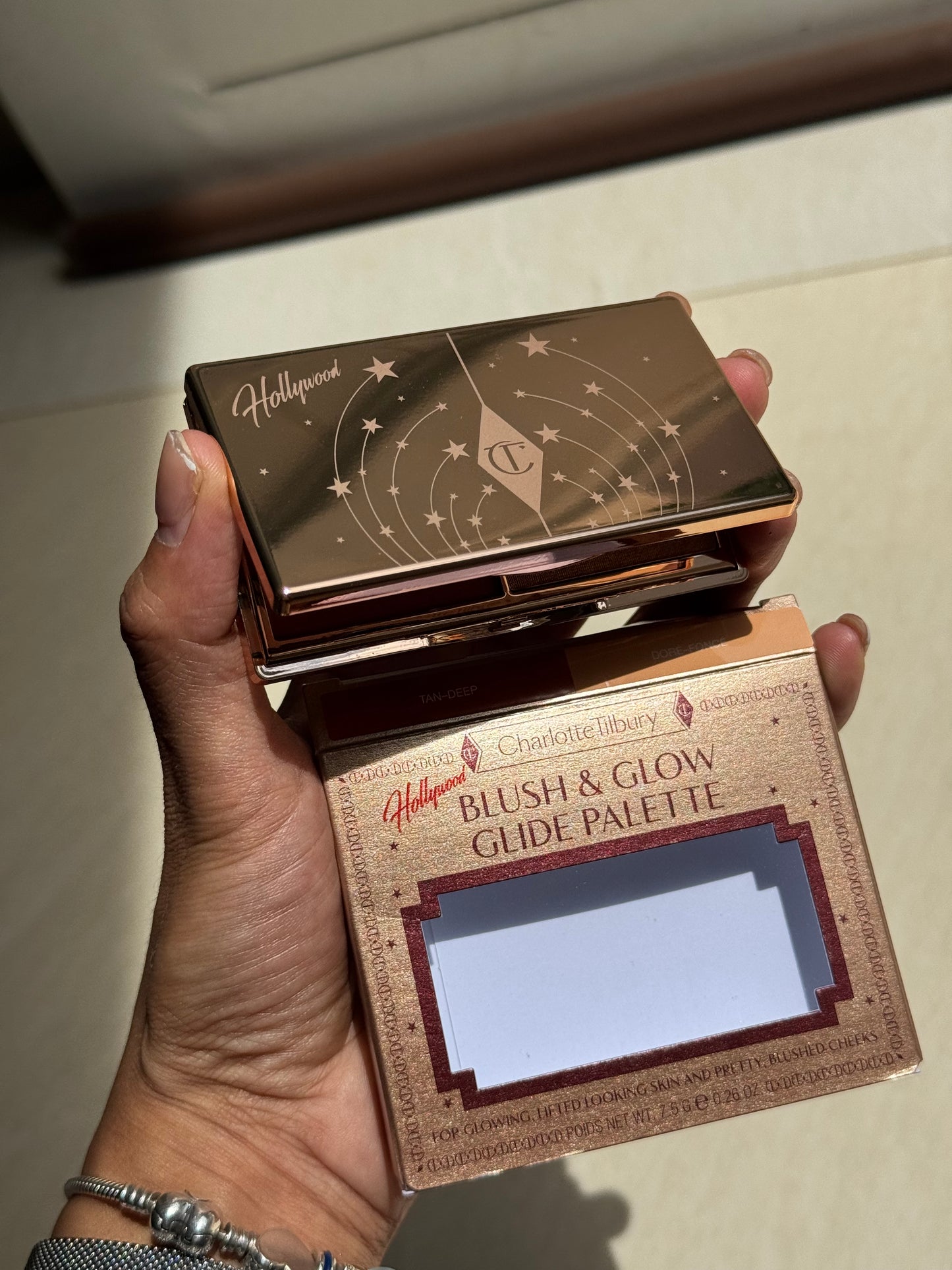 Mini HOLLYWOOD BLUSH & GLOW GLIDE PALETTE TAN TO DEEP