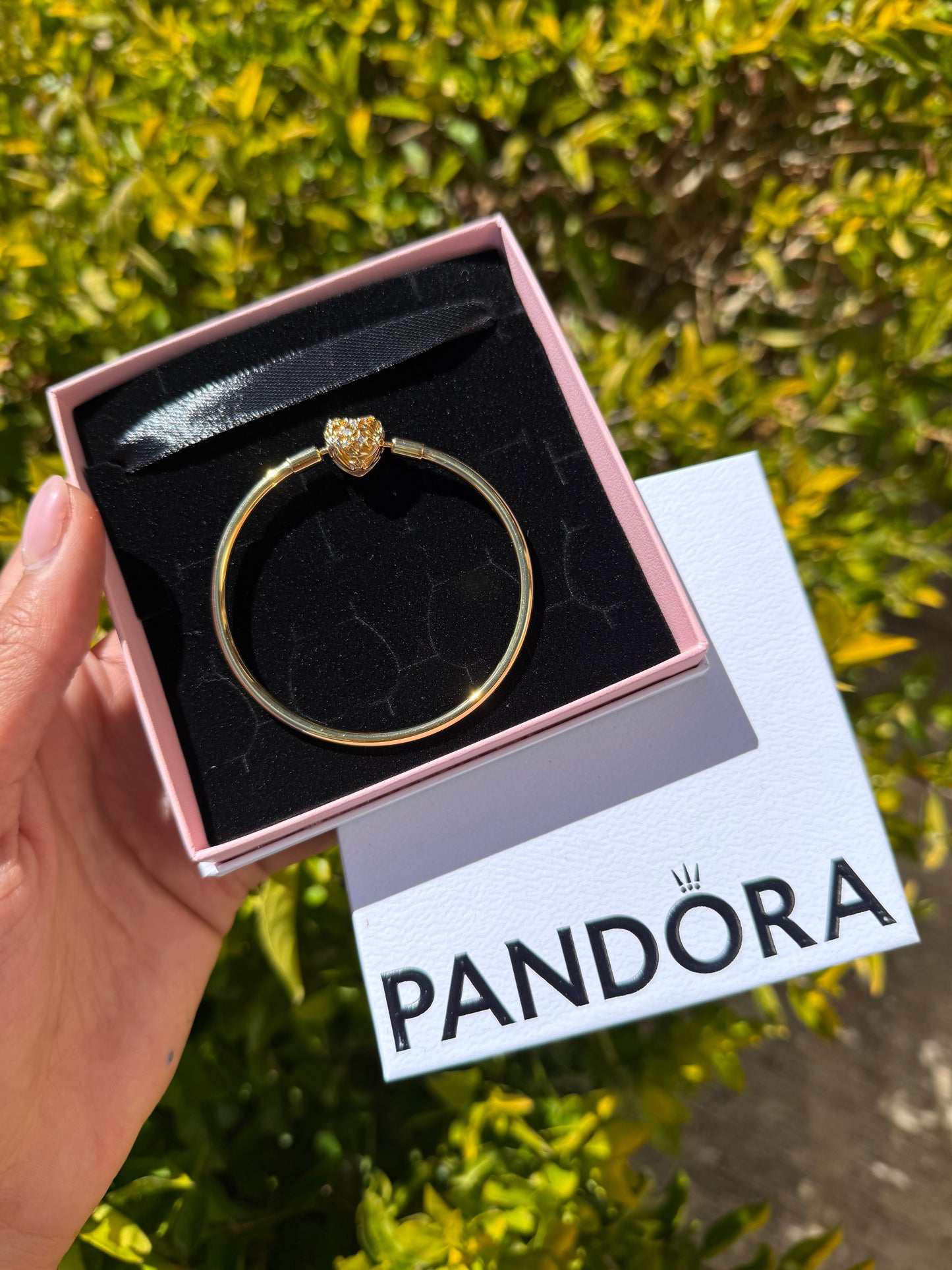 Brazalete Rígido Oro PANDORA 16cm- 17cm
