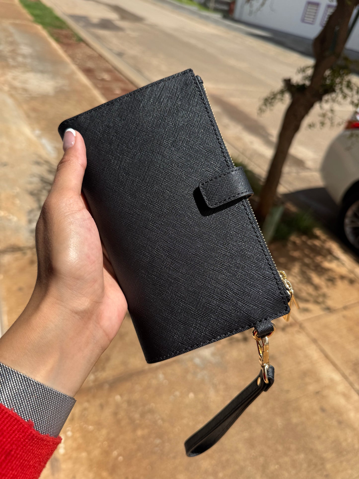 Phone Wallet Michael Kors Negra