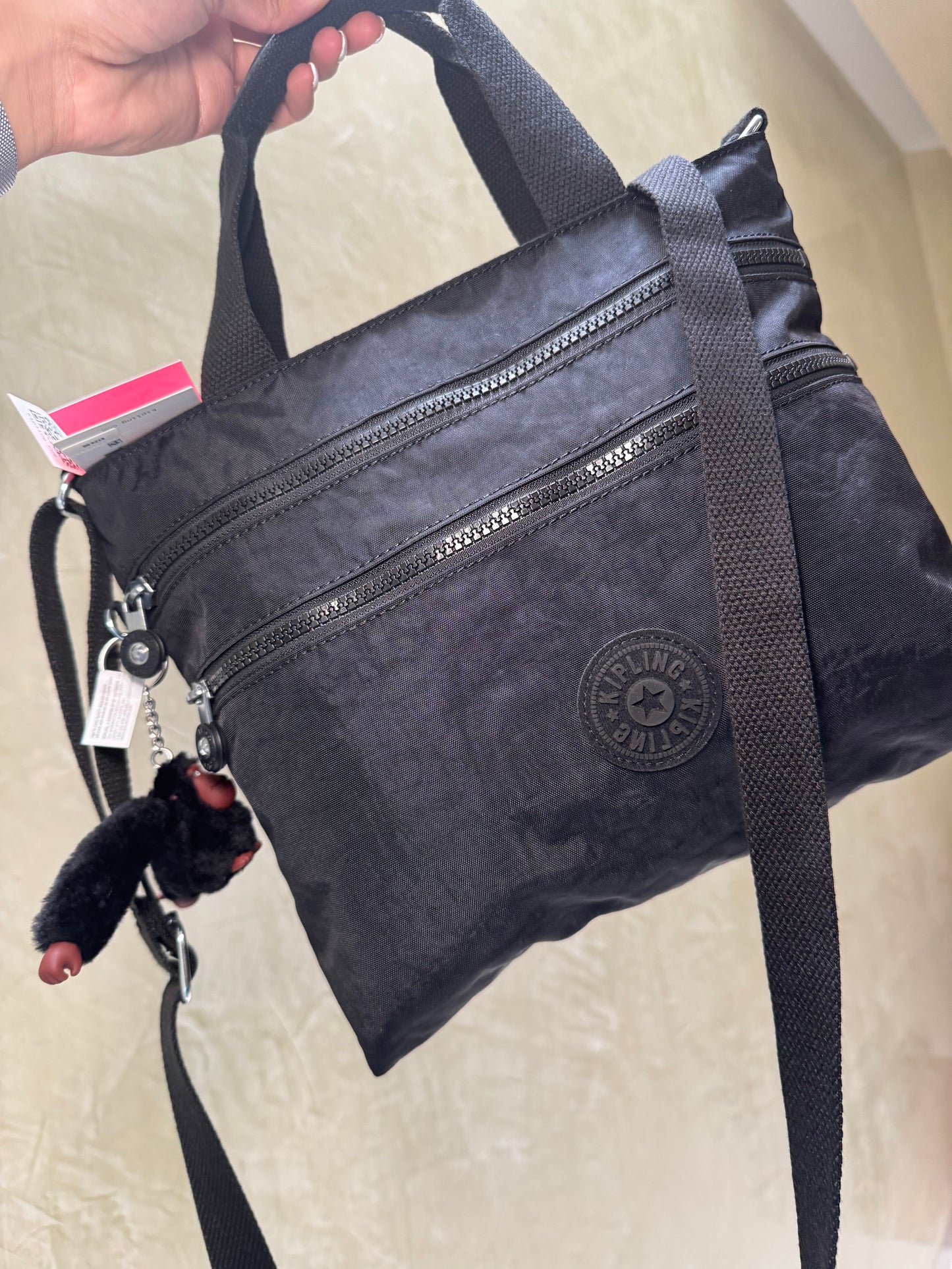 Crossbody Kipling Negra