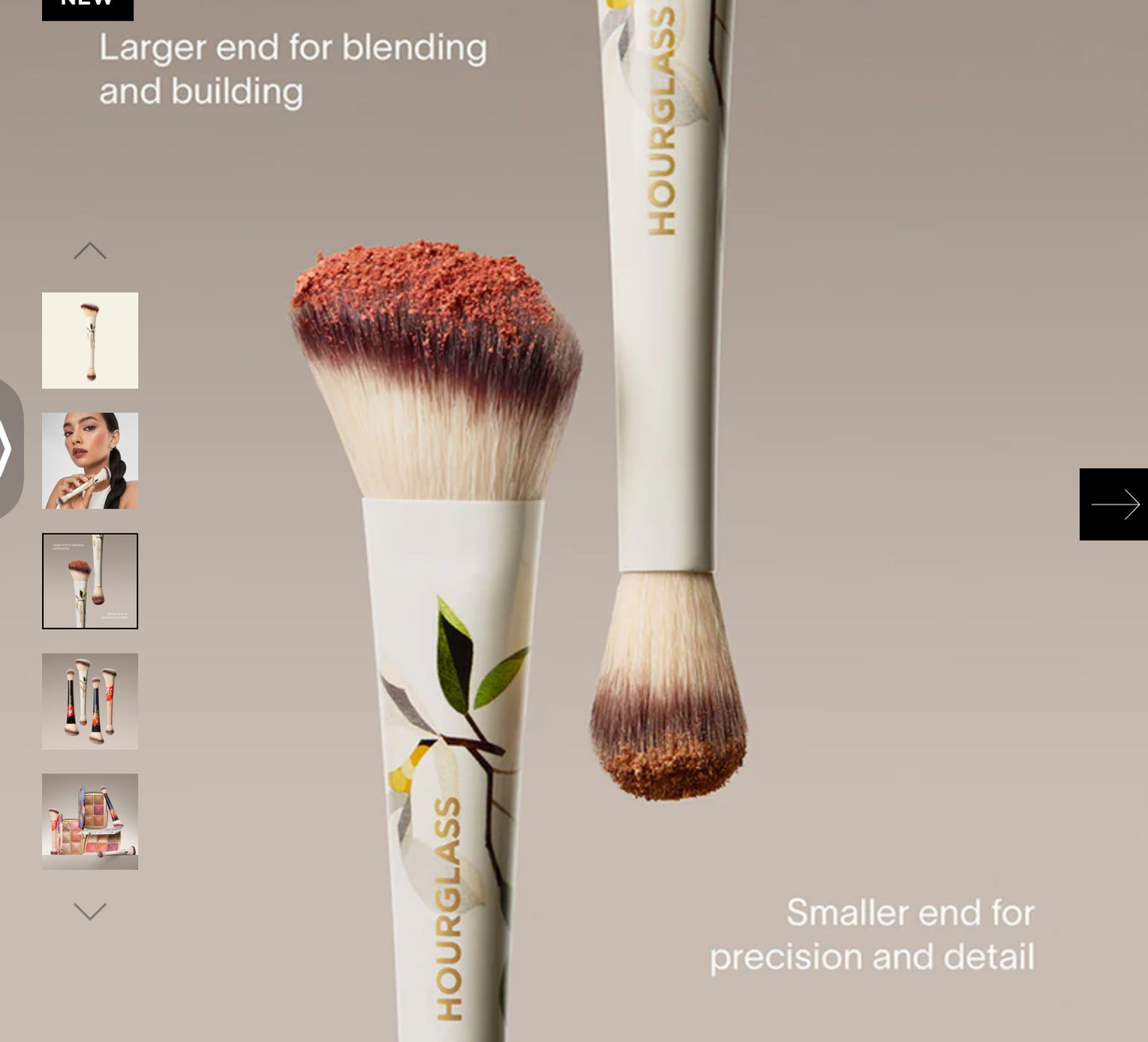 Hourglass AMBIENT LIGHTING EDIT BRUSH II SWAN
