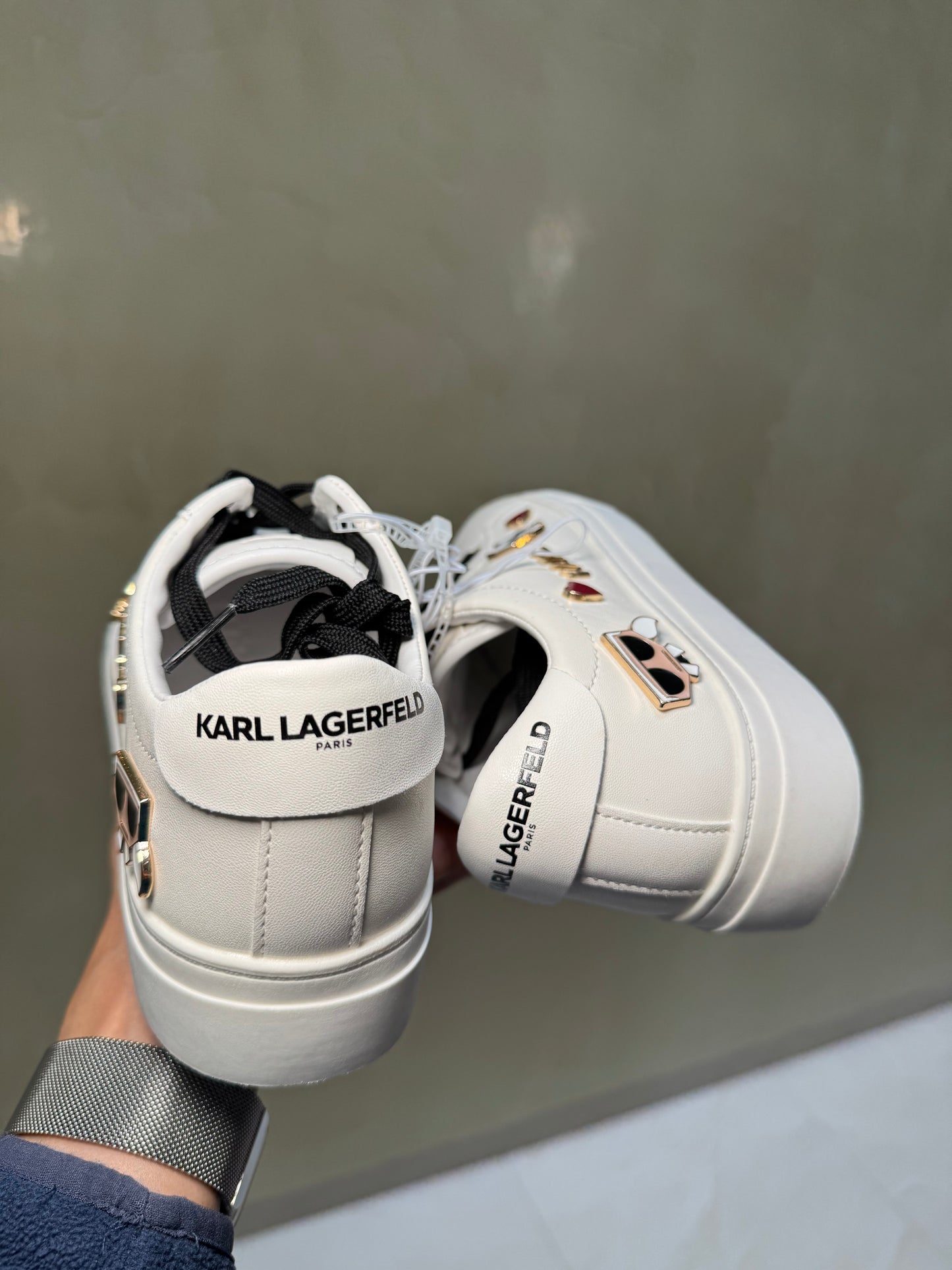 Tenis Karl Lagerfeld Talla 23mx (sin caja)