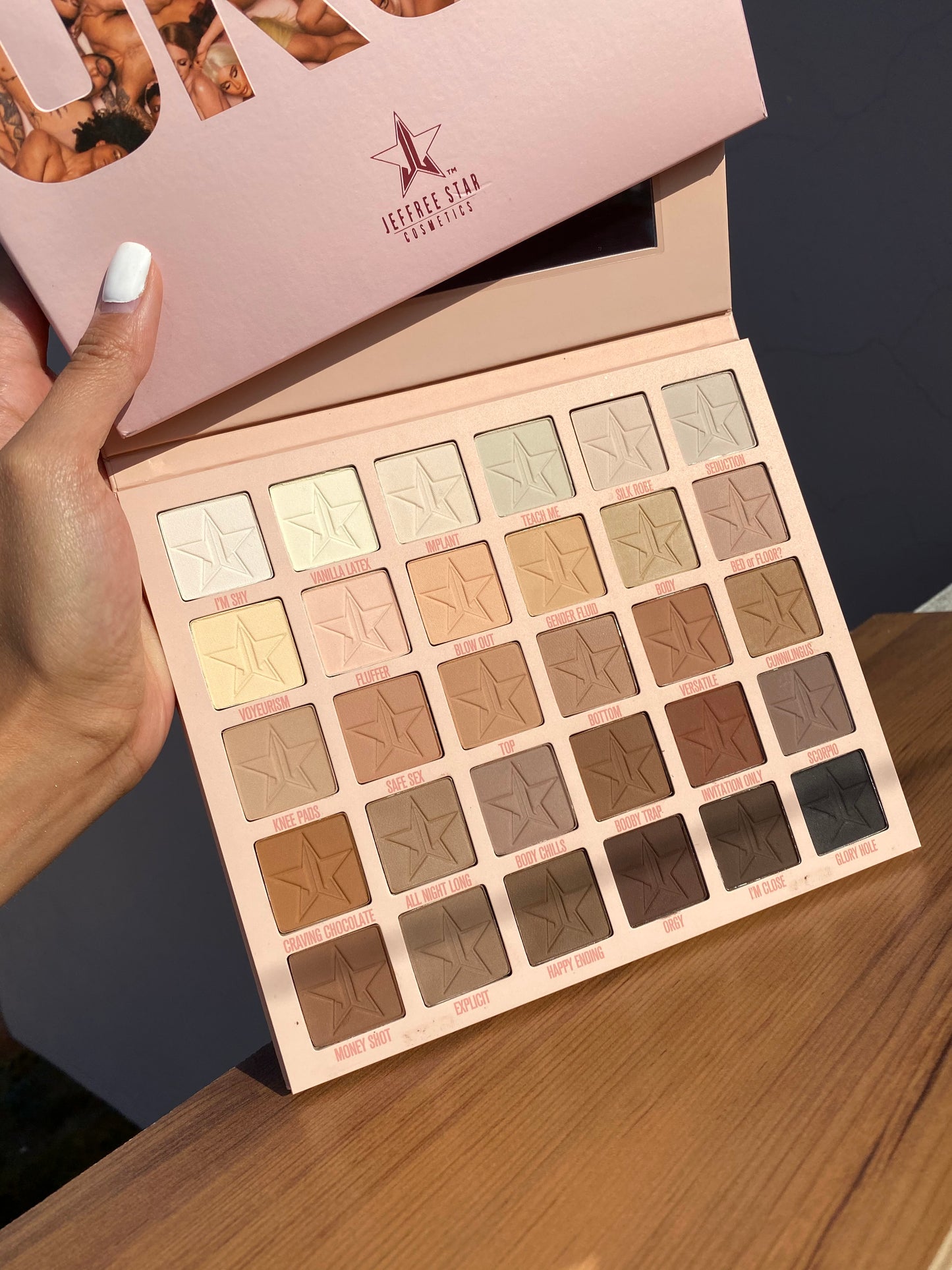 Orgy palette Jeffree Star
