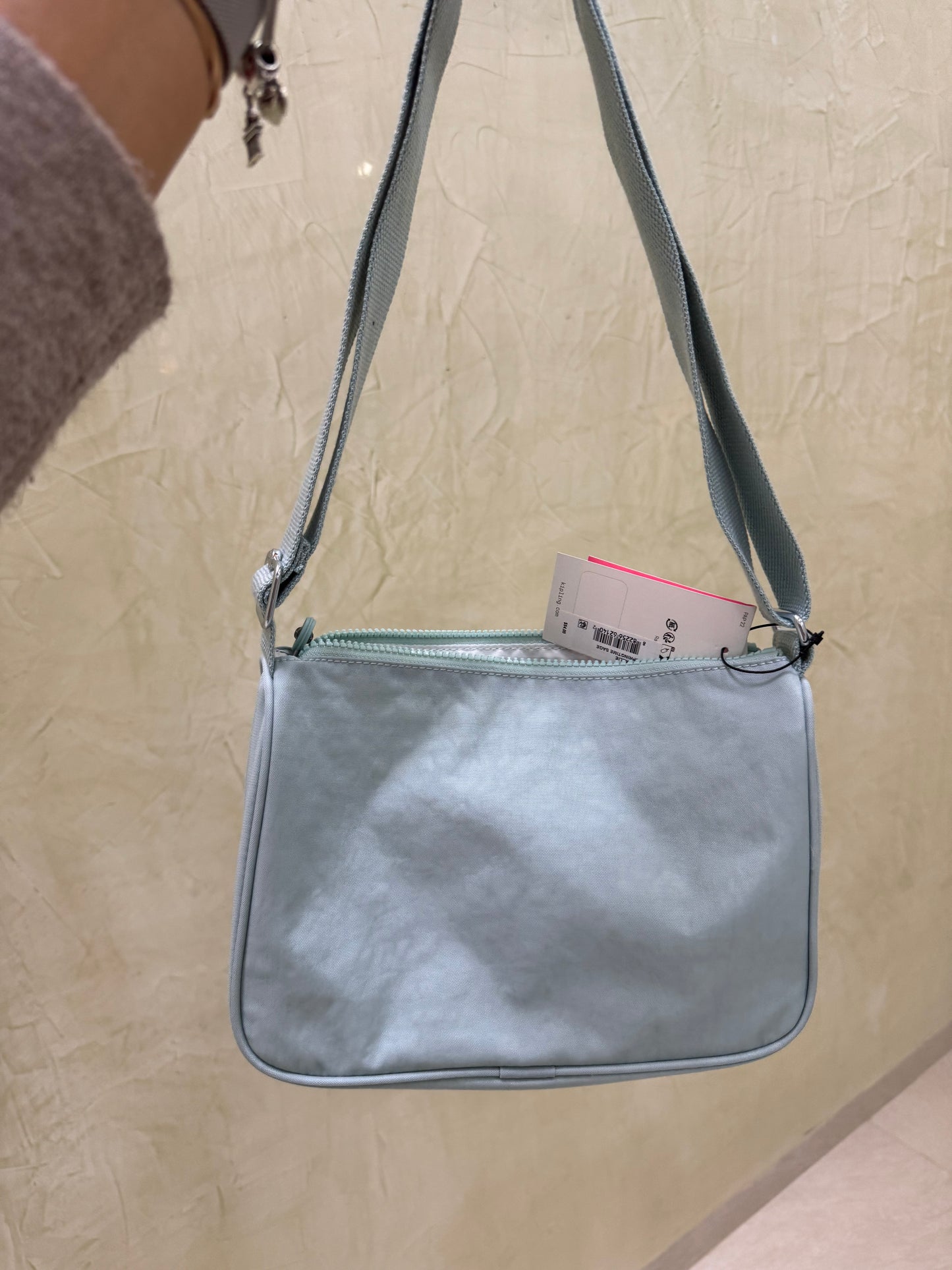 Crossbody Kipling color Menta