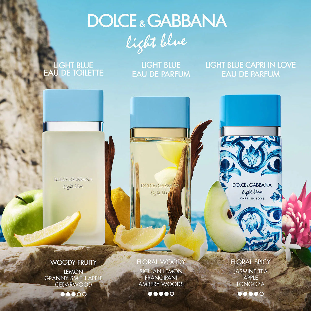 Mini Perfume Dolce & Gabana Light Blue Eau de Parfum 5ml para Mujer