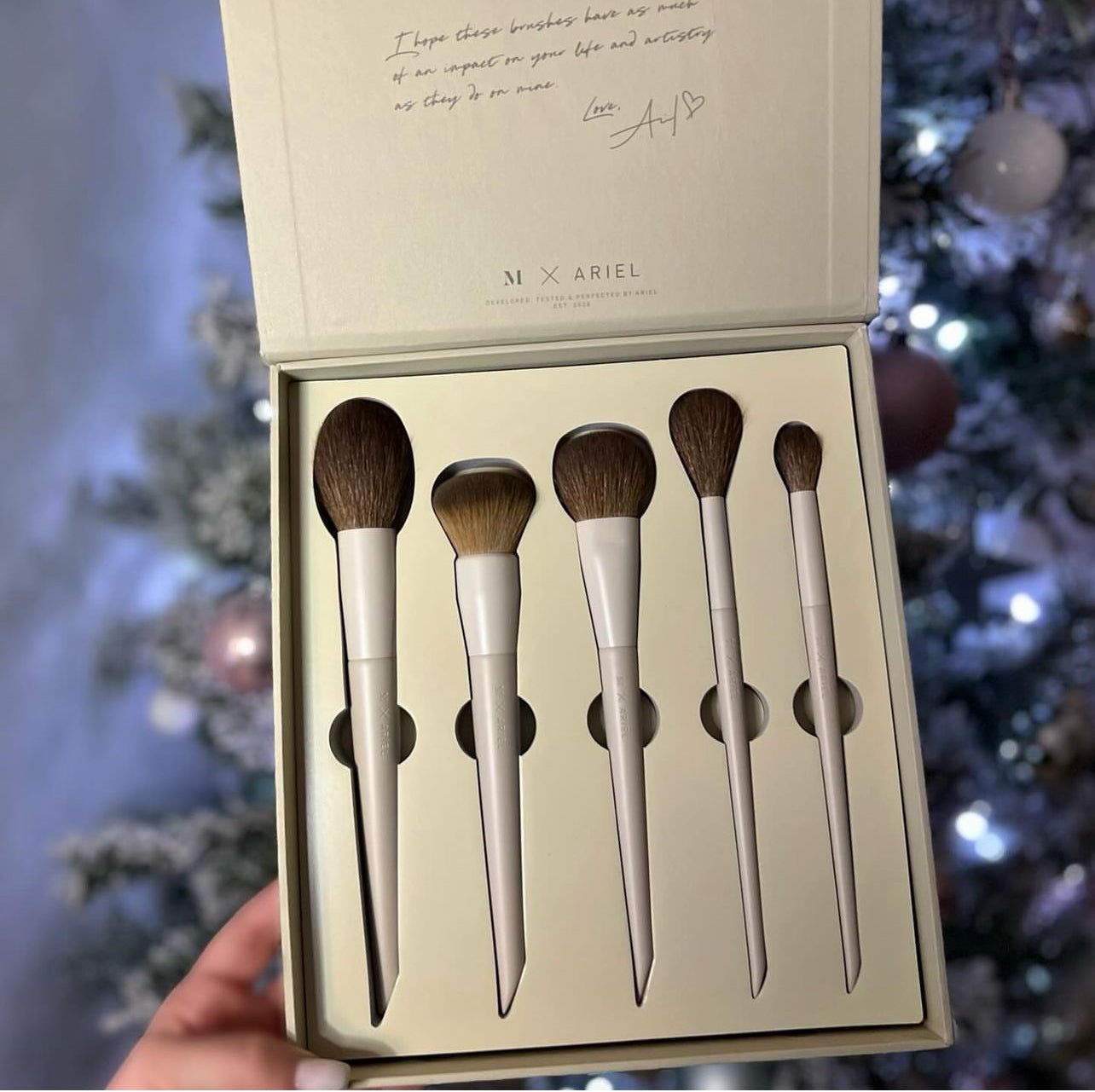 Morphe X Ariel Signature Face 5-Piece Face Brush Set