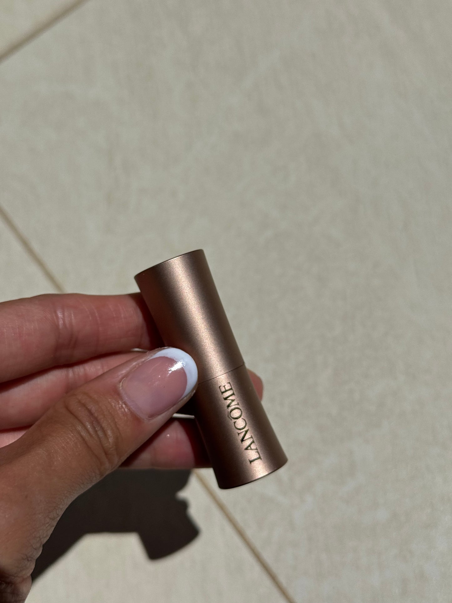 Mini L'absolu Rouge Intimatte LANCOME Tono- 274 French Tea 1.6g