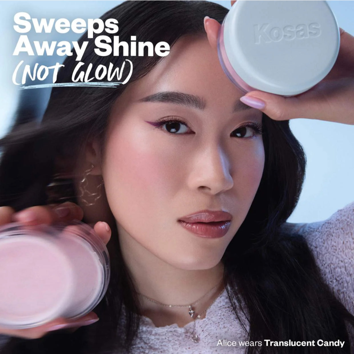 Kosas Cloud Set Loose Translucent Talc-Free Setting + Blurring Powder- CANDY