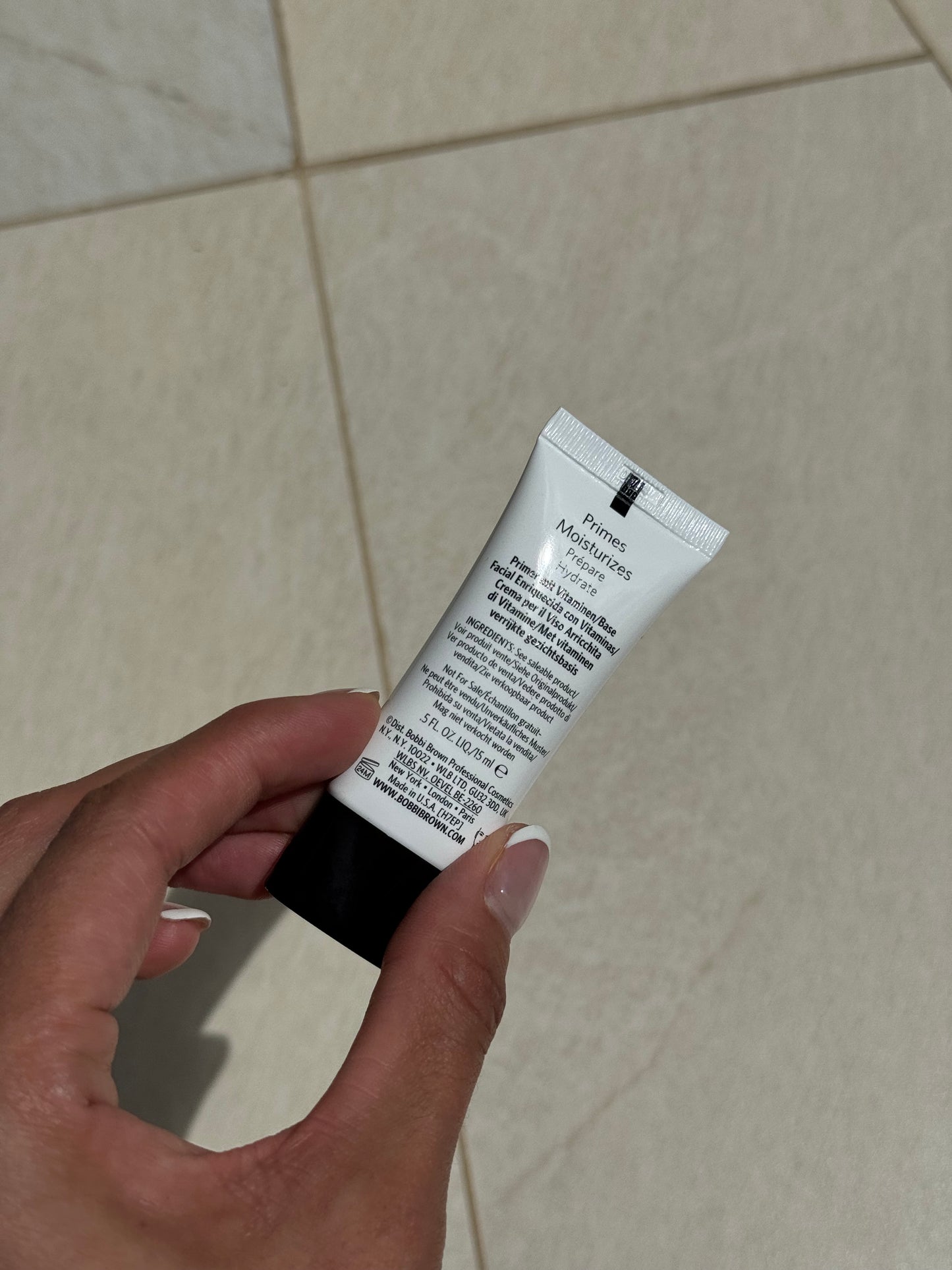 MINI Bobbi Brown Vitamin Enriched Face Base Moisturizer & Primer with Vitamin C + Hyaluronic AcidI 15ml (sin caja)
