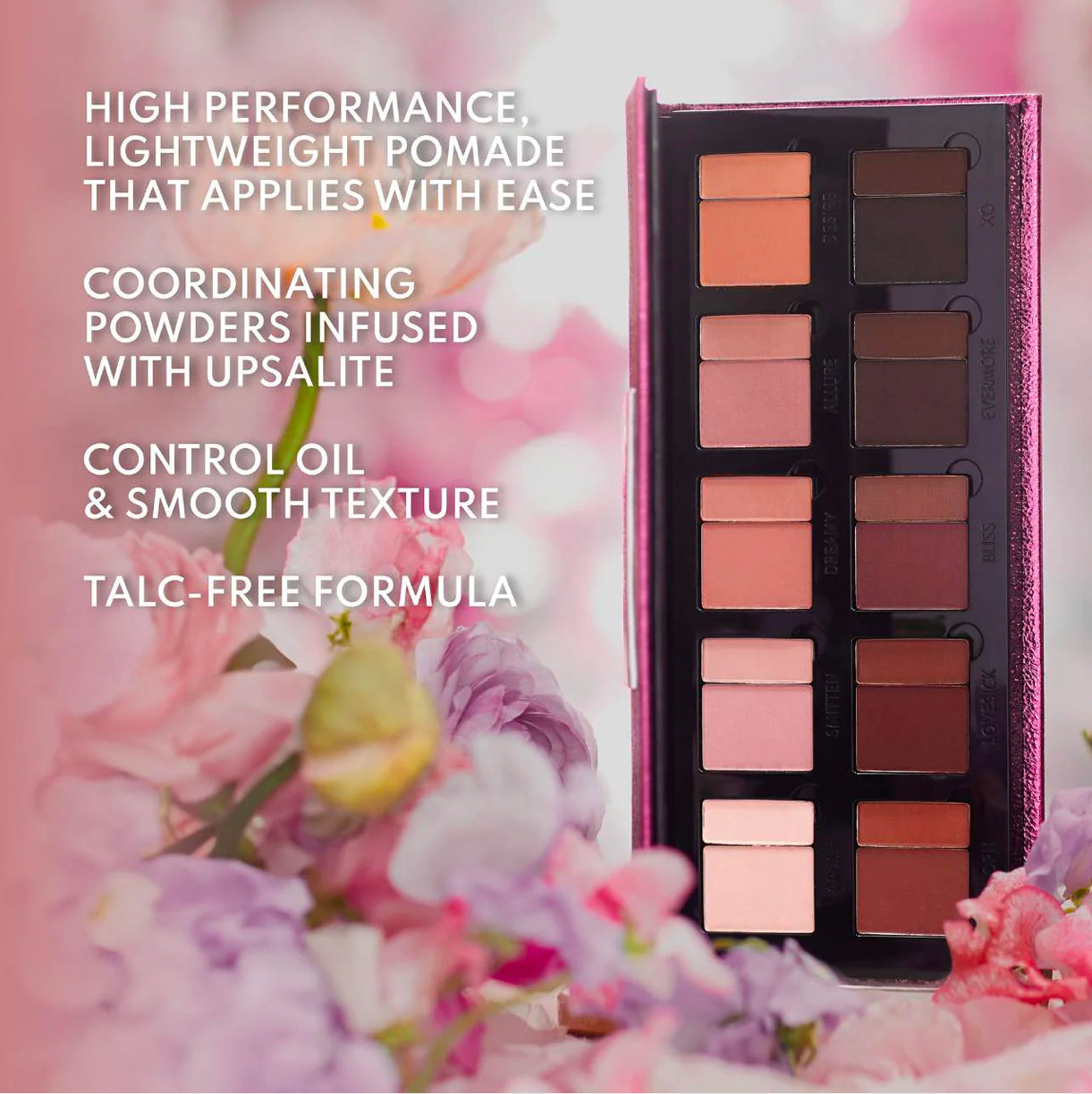 Danessa Myricks Beauty Groundwork: Blooming Romance - Palette For Eyes, Brows, Face & Lips