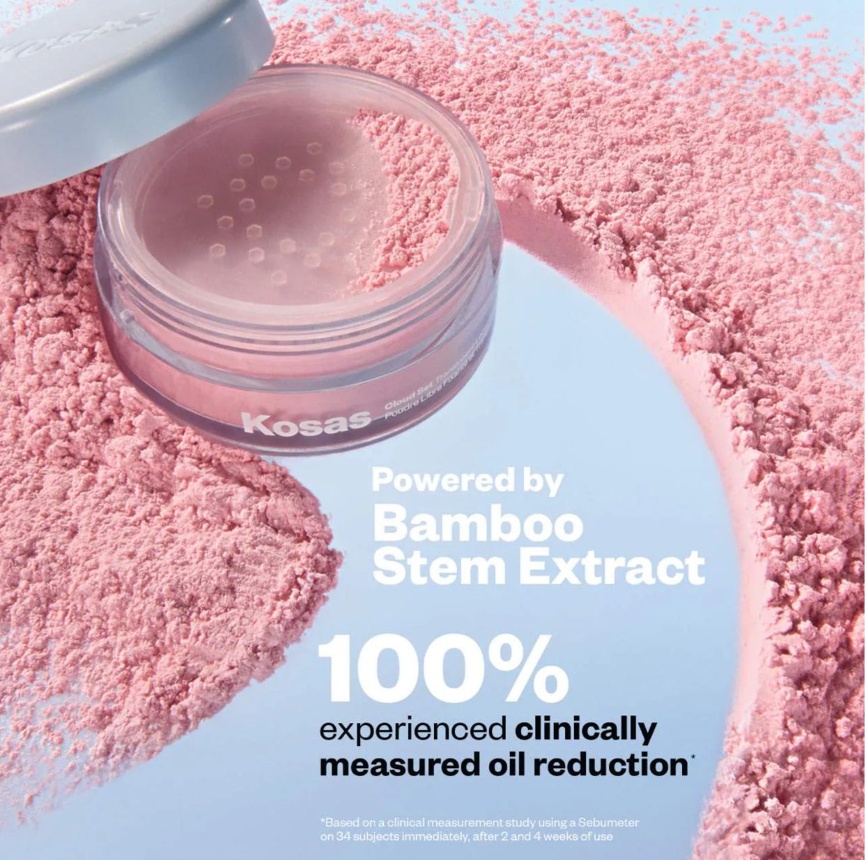 Kosas Cloud Set Loose Translucent Talc-Free Setting + Blurring Powder- CANDY