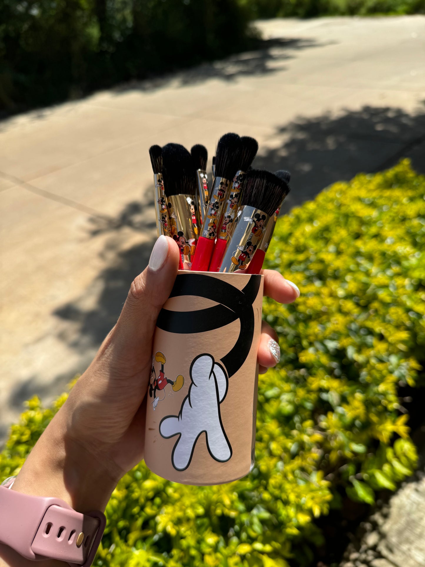 Set Brush Mickey Mouse Disney Spectrum 10 Piece