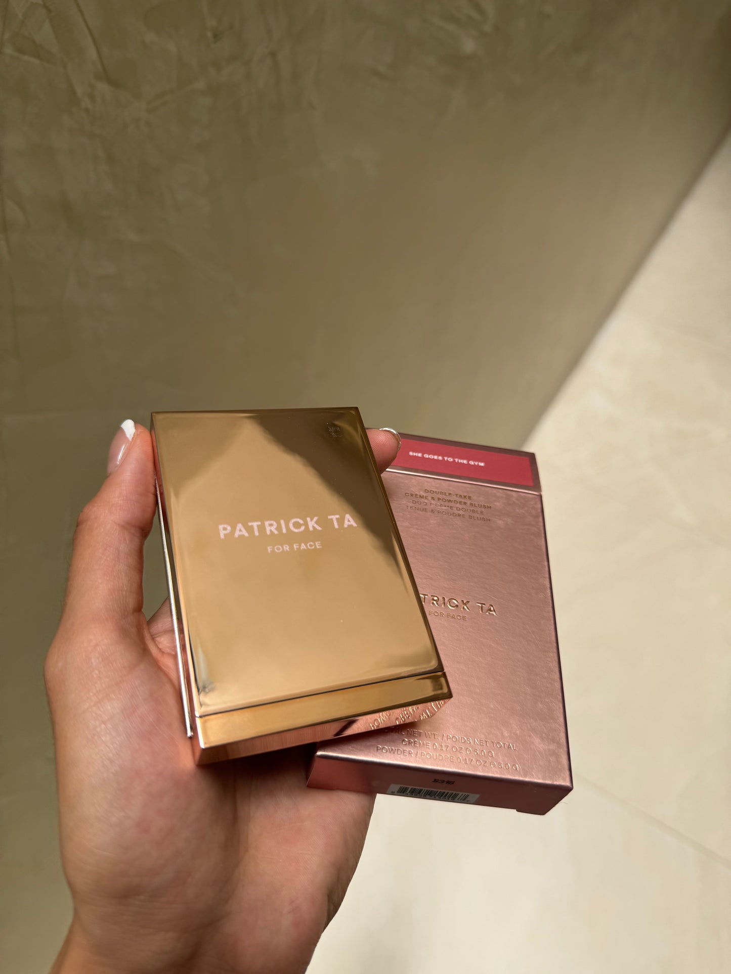 Major Headlines Double-Take Crème & Powder Blush Duo - She Goes to the gym- Patrick Ta
