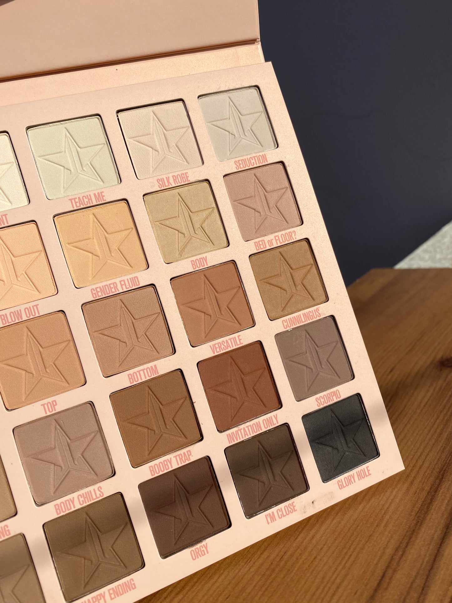 Orgy palette Jeffree Star