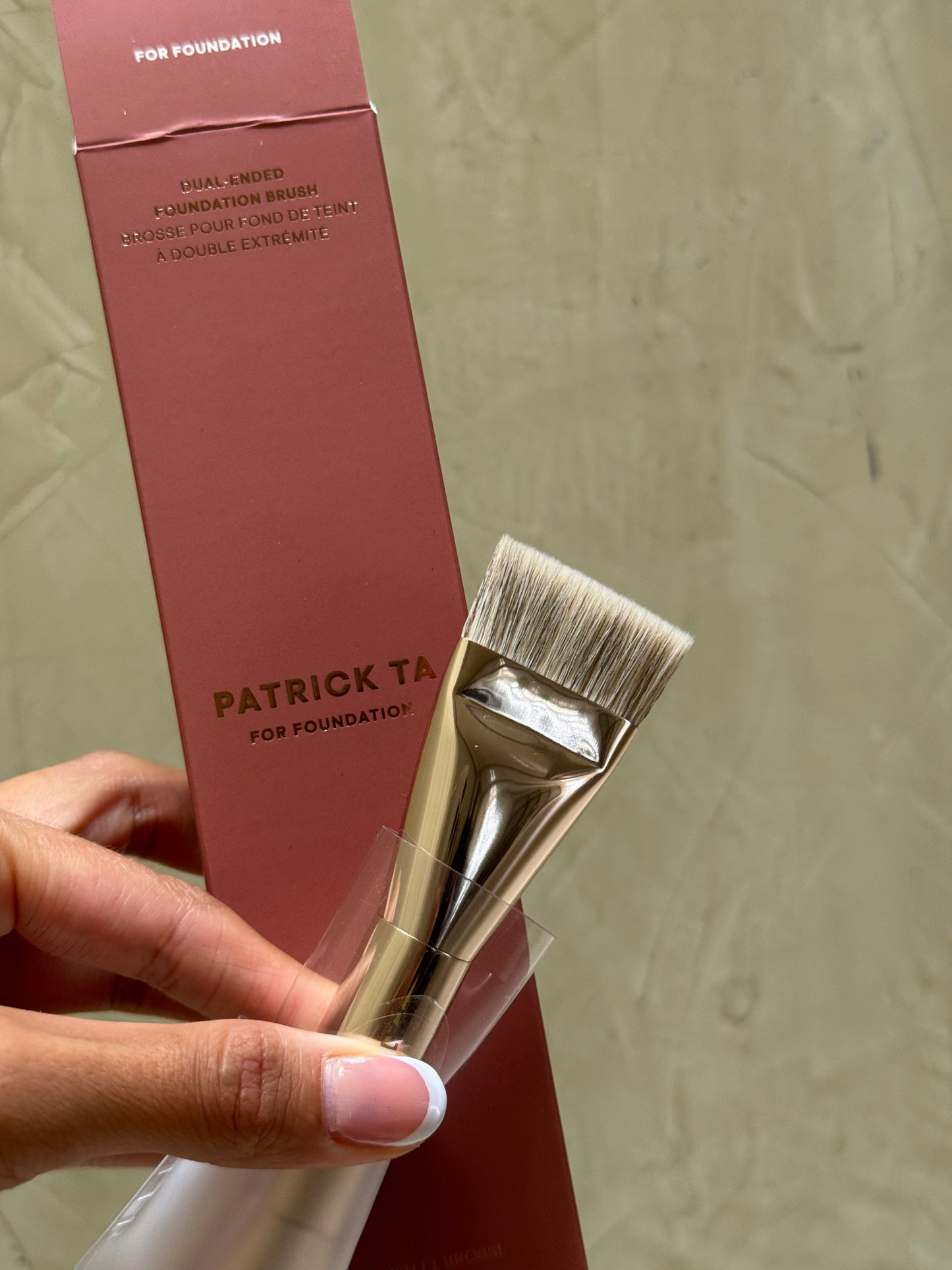 PATRICK TA Dual Ended Foundation Brush