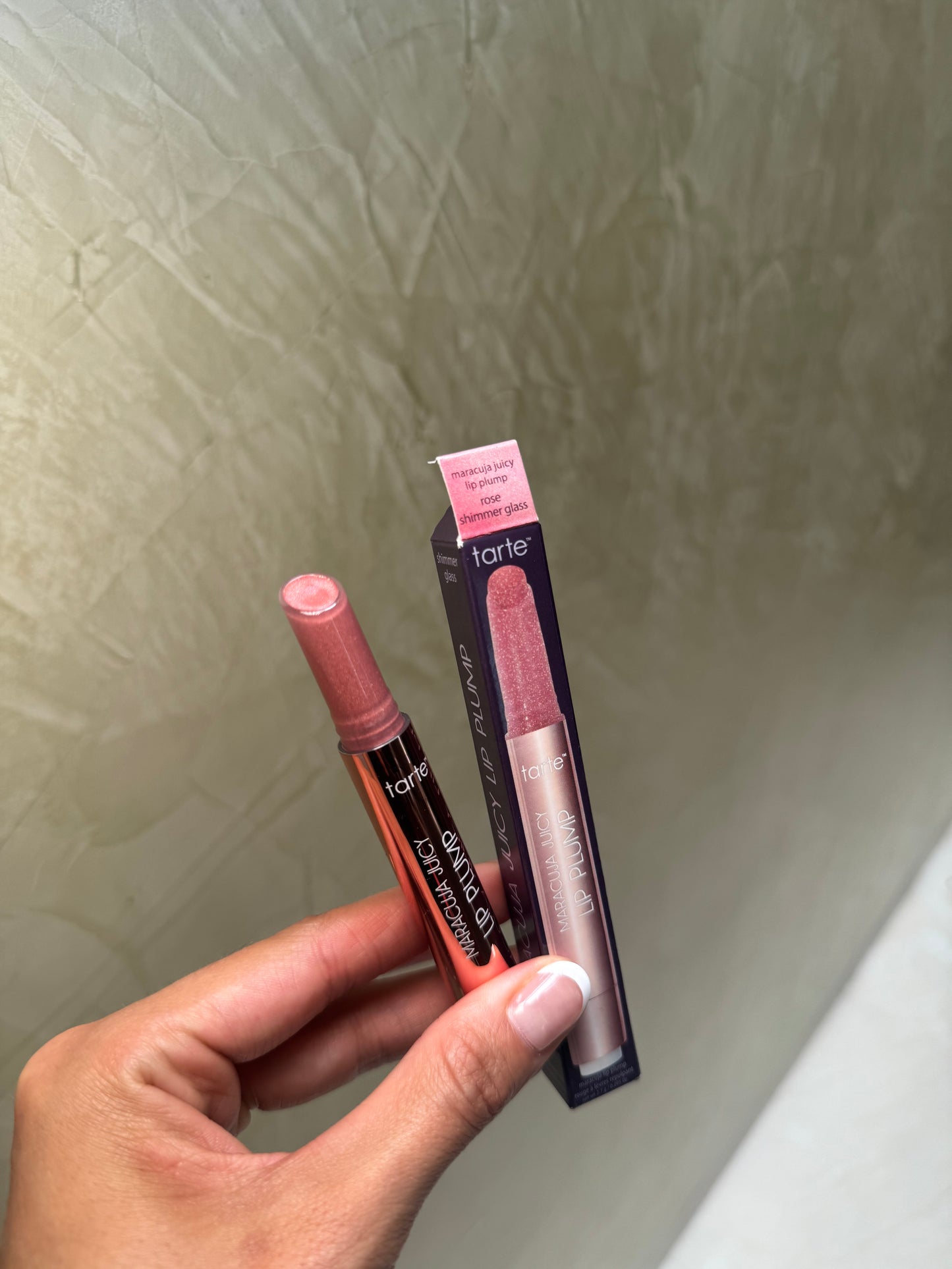 TARTE Maracuja Juicy Lip Plump Gloss- tono- ROSE