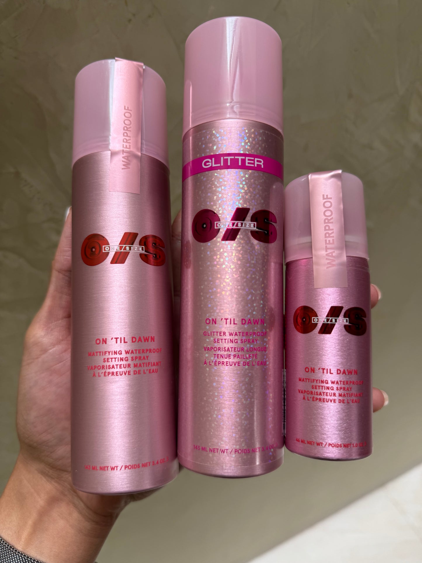 ONE/SIZE by Patrick Starrr On 'Til Dawn Glitter Waterproof Setting Spray