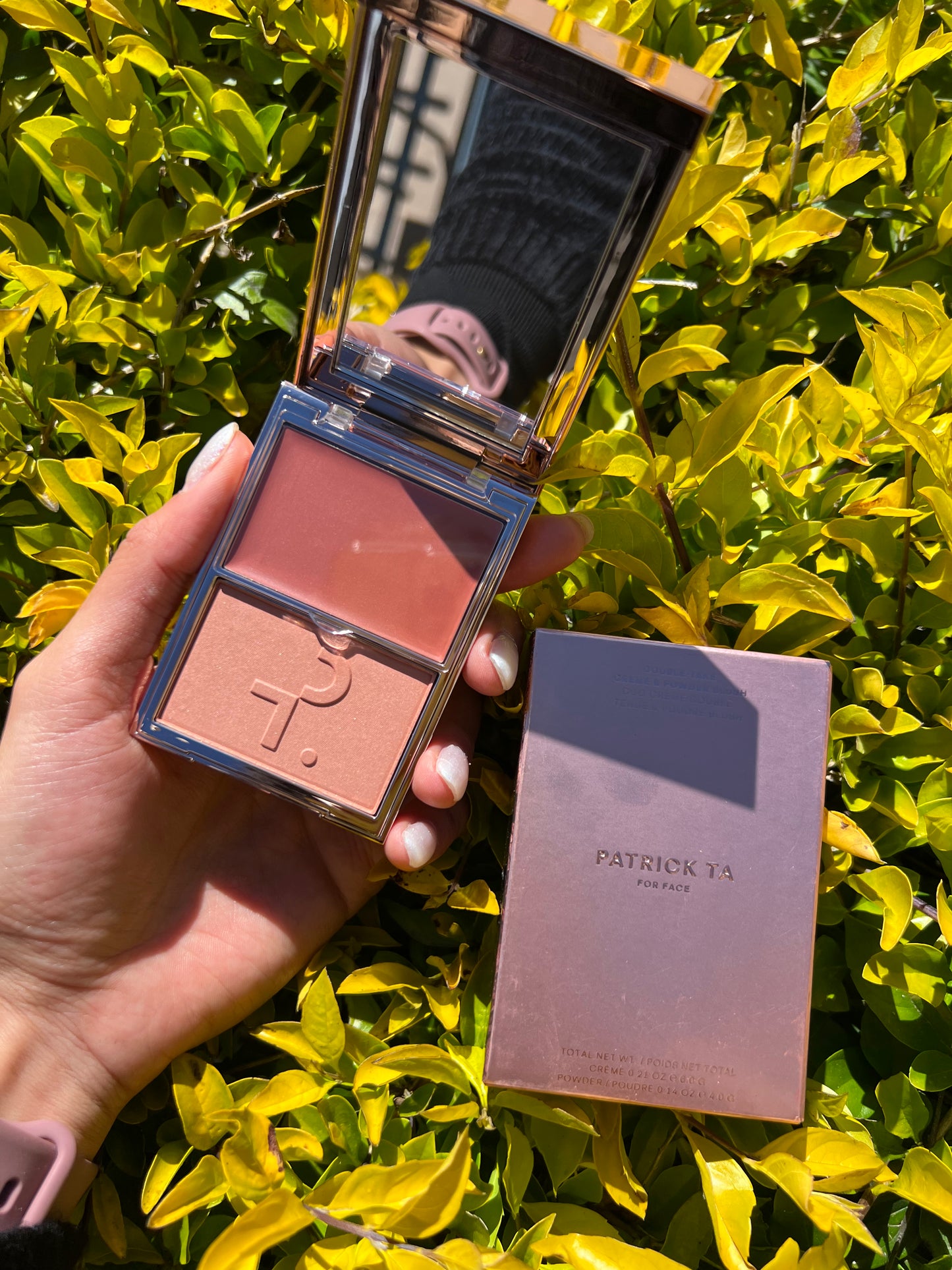 Double Take Crème & Powder Blush Patrick Ta SHE’S FLUSHED