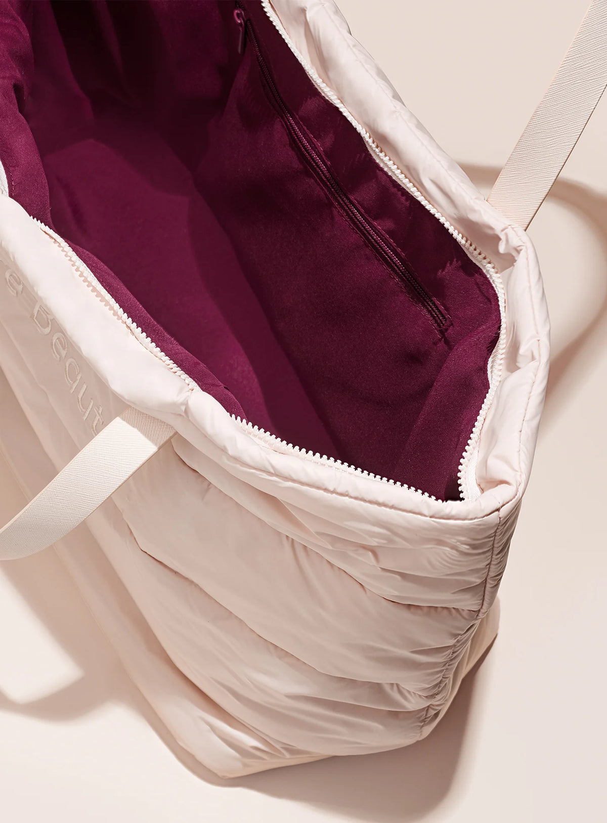 Rare Beauty-Puffy Traveler Tote