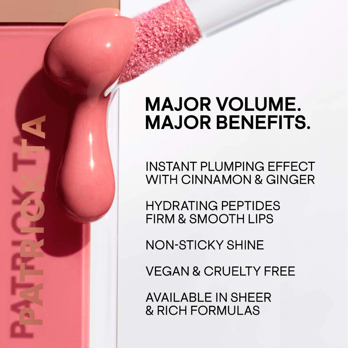 PATRICK TA Major Volume Plumping Lip Gloss Tono- 2CCs