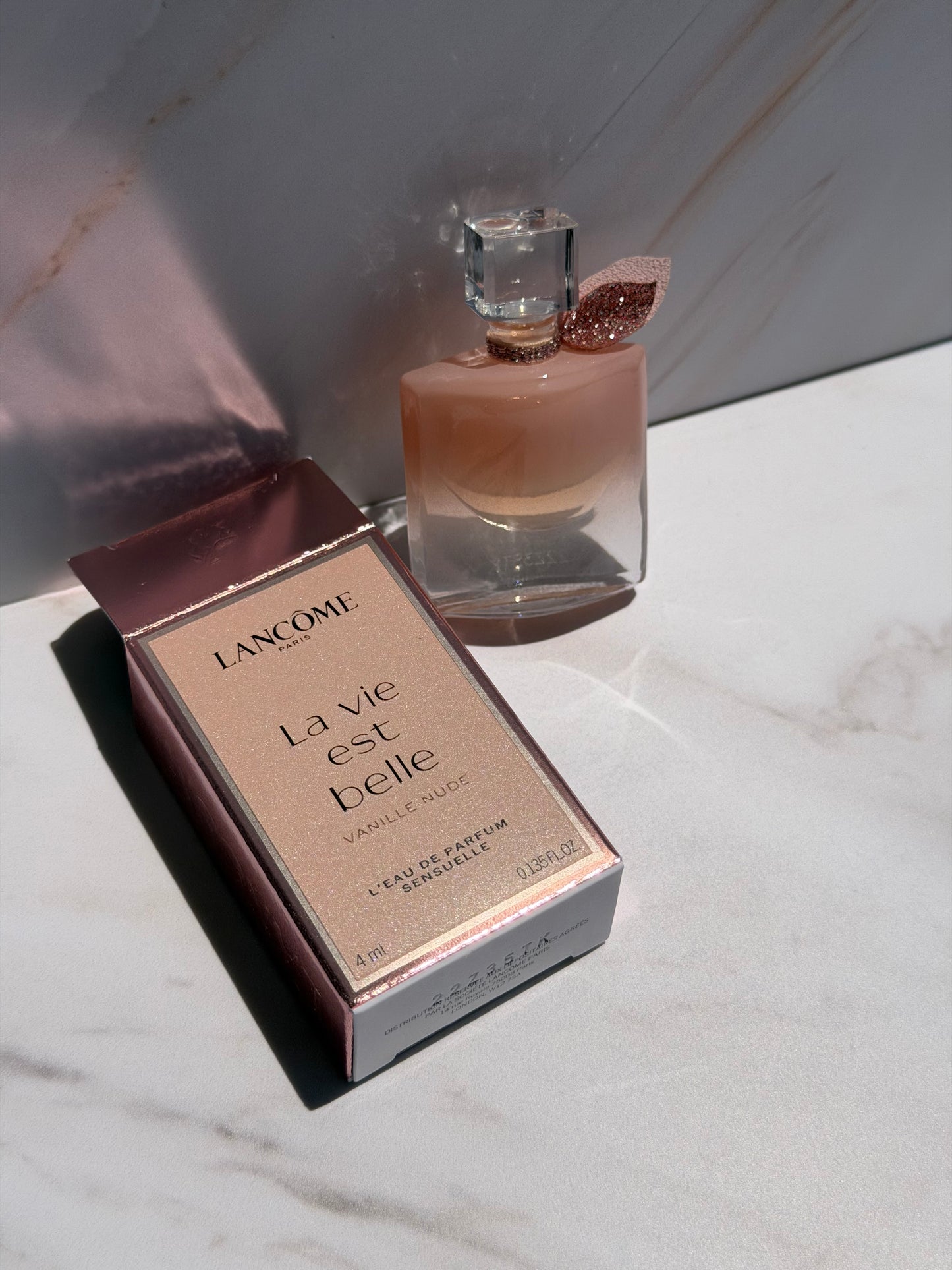 Mini Lancôme-La Vie Est Belle Vanille Nude Eau de Parfum with Warm Vanilla & Musk 4ml
