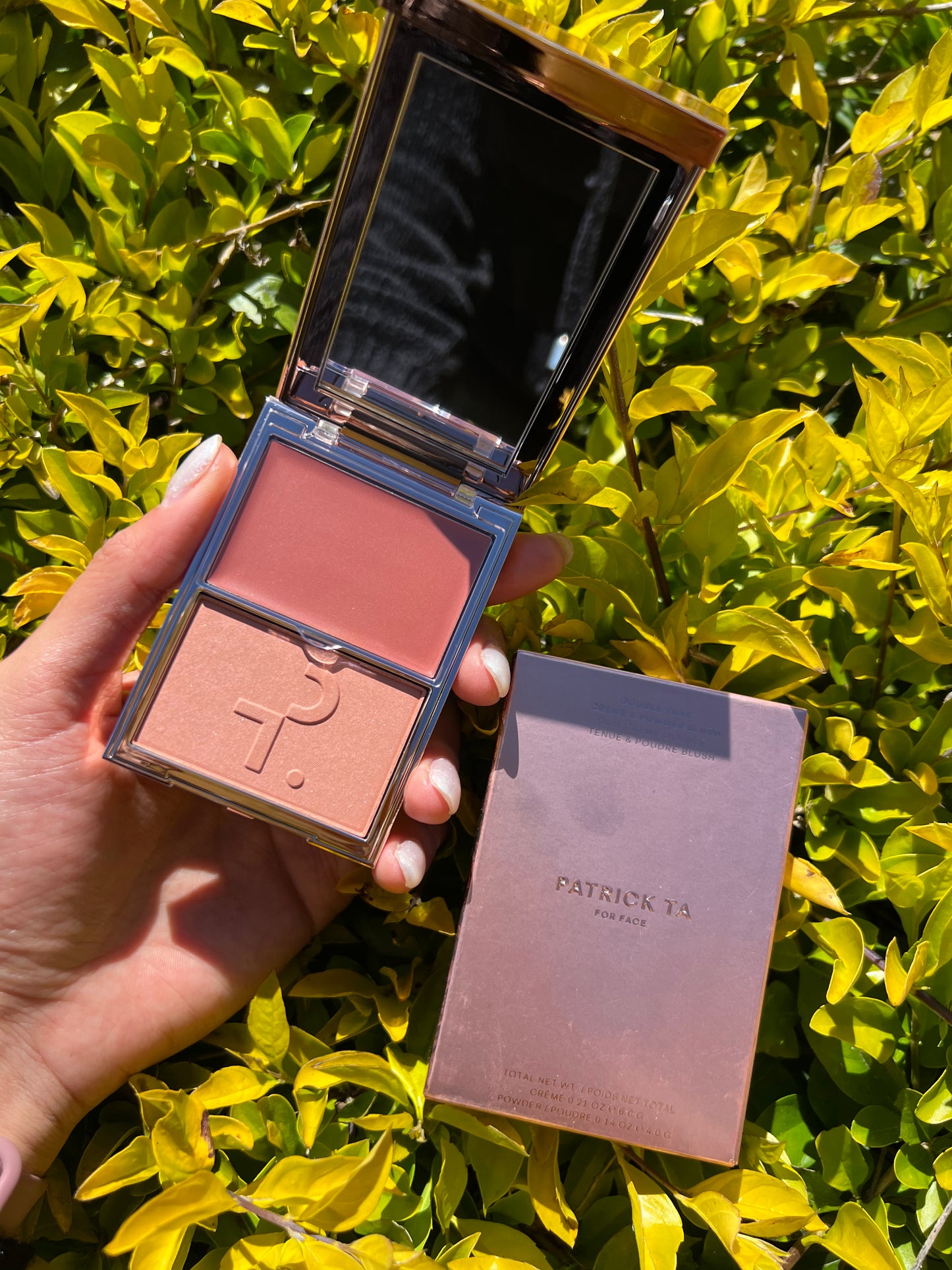 Double Take Crème & Powder Blush Patrick Ta SHE’S FLUSHED