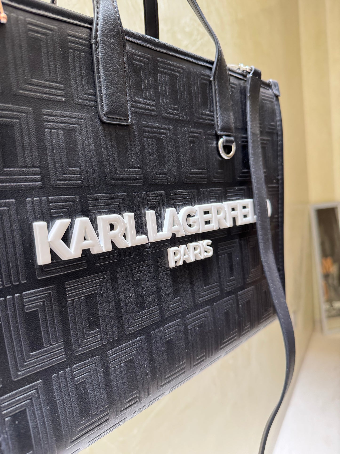 Tote Bag Karl Lagerfeld Negra