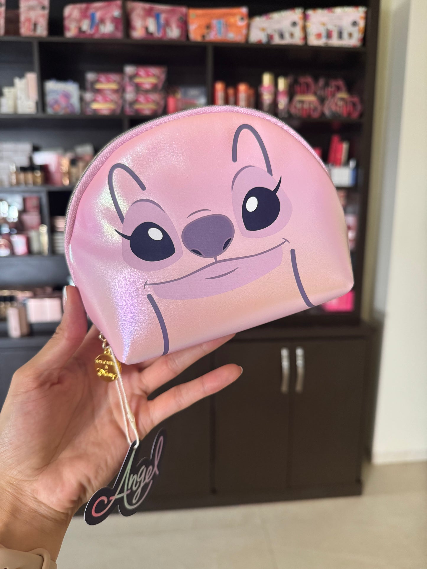 Cosmetiquera Angel de Stitch X Spectrum
