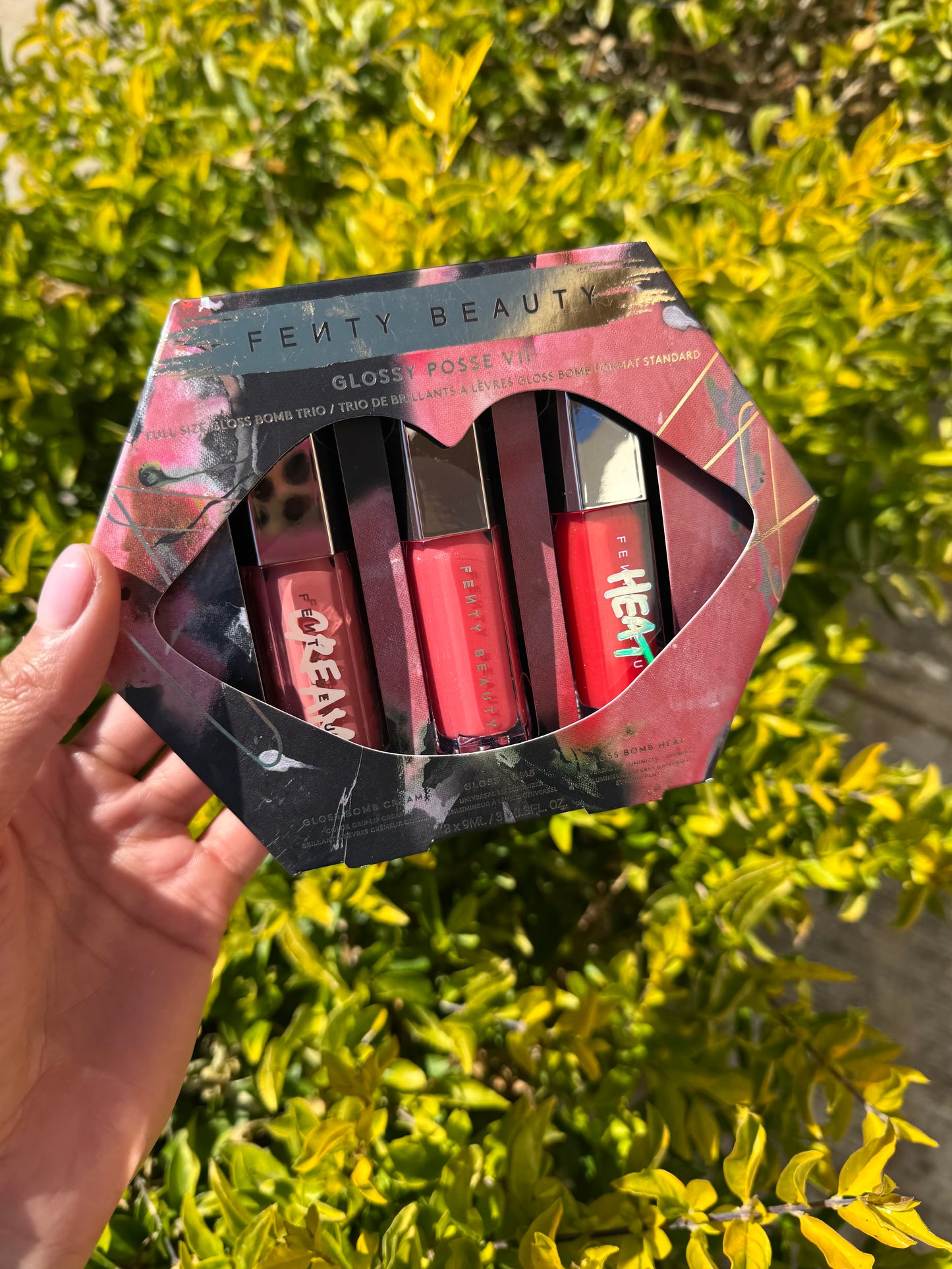 GLOSSY POSSE VOLUME 7.0 FULL-SIZE GLOSS BOMB TRIO- Fenty Beauty