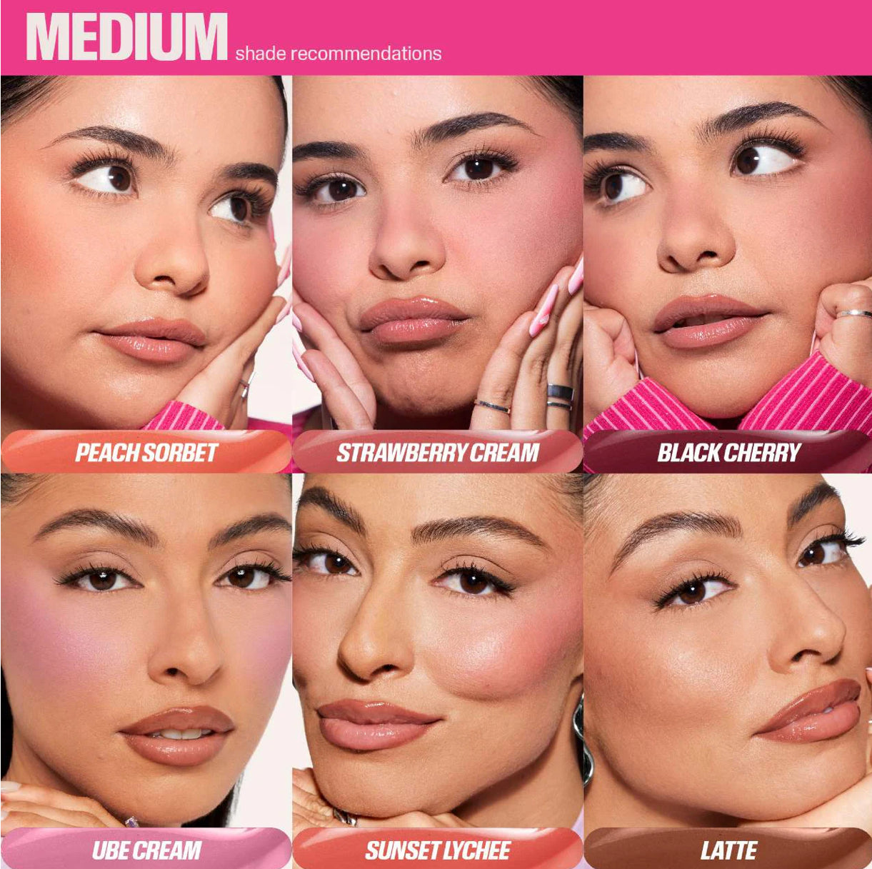 HUDA BEAUTY Blush Filter Soft Glow Liquid Blush SUNSET LYCHEE