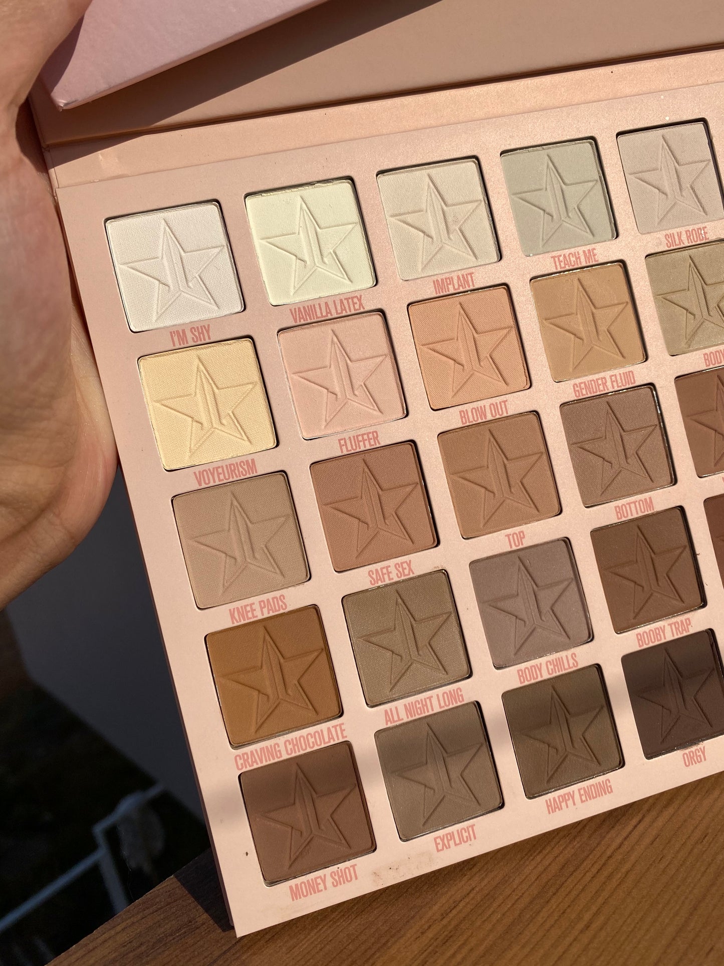 Orgy palette Jeffree Star